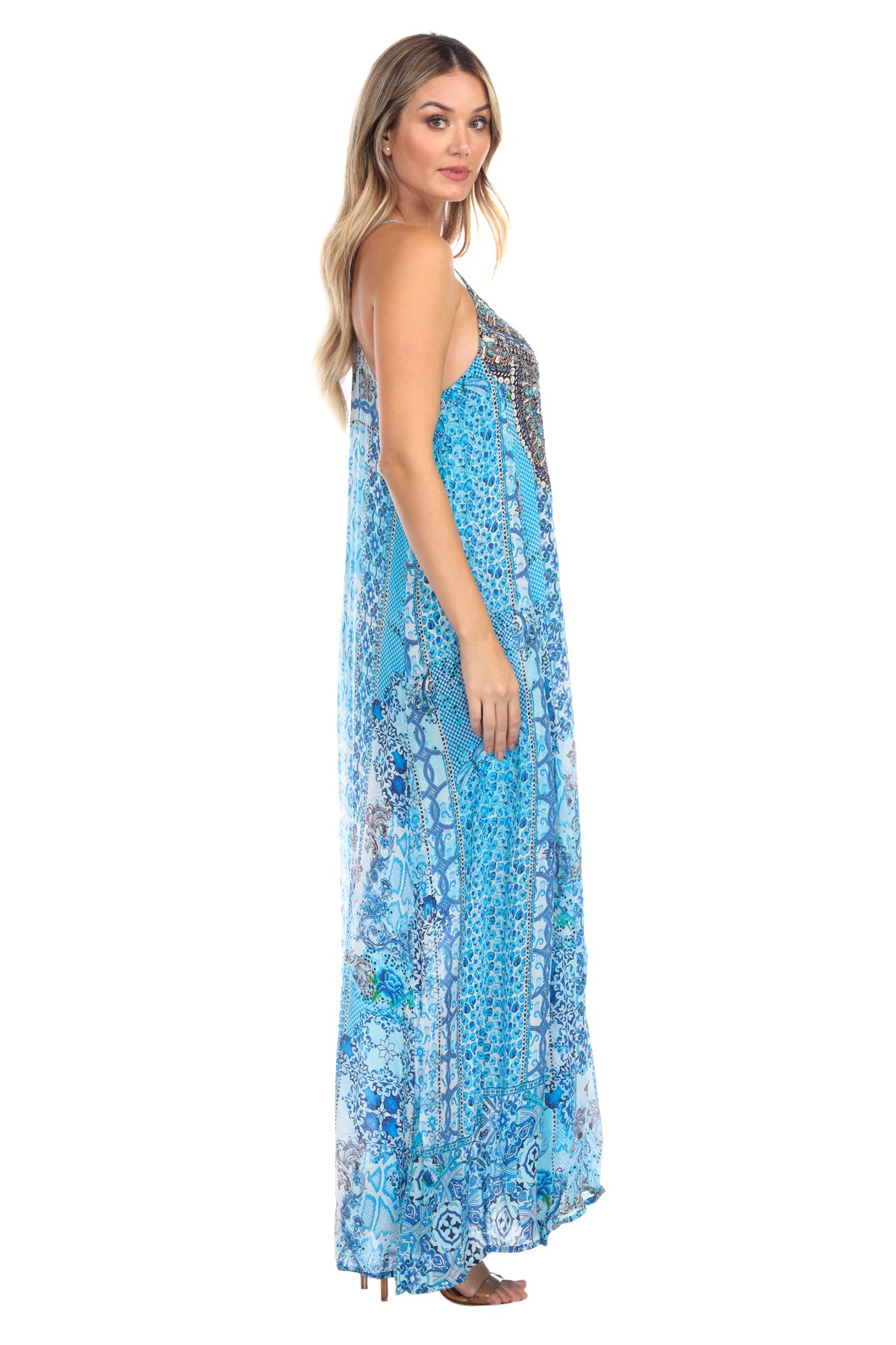 Kris T-Back Maxi Dress