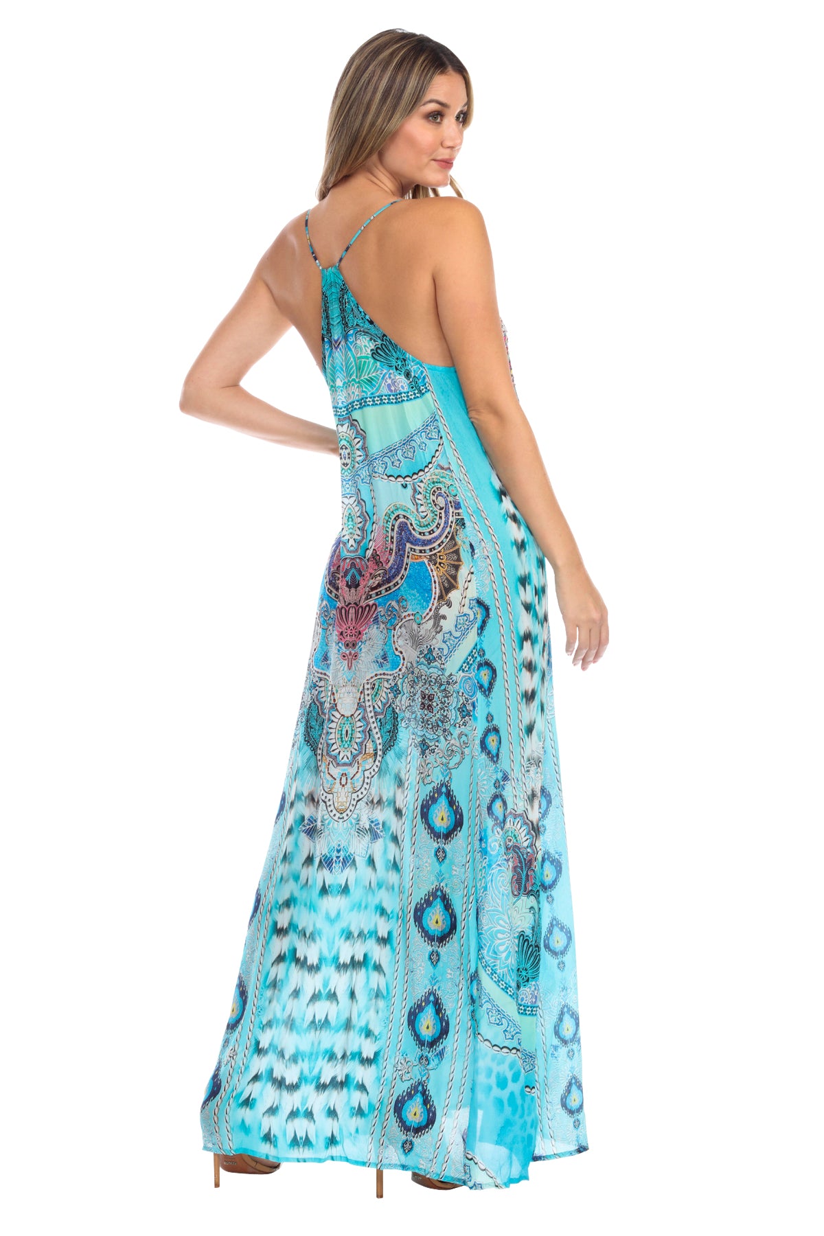 Storm T-Back Maxi Dress