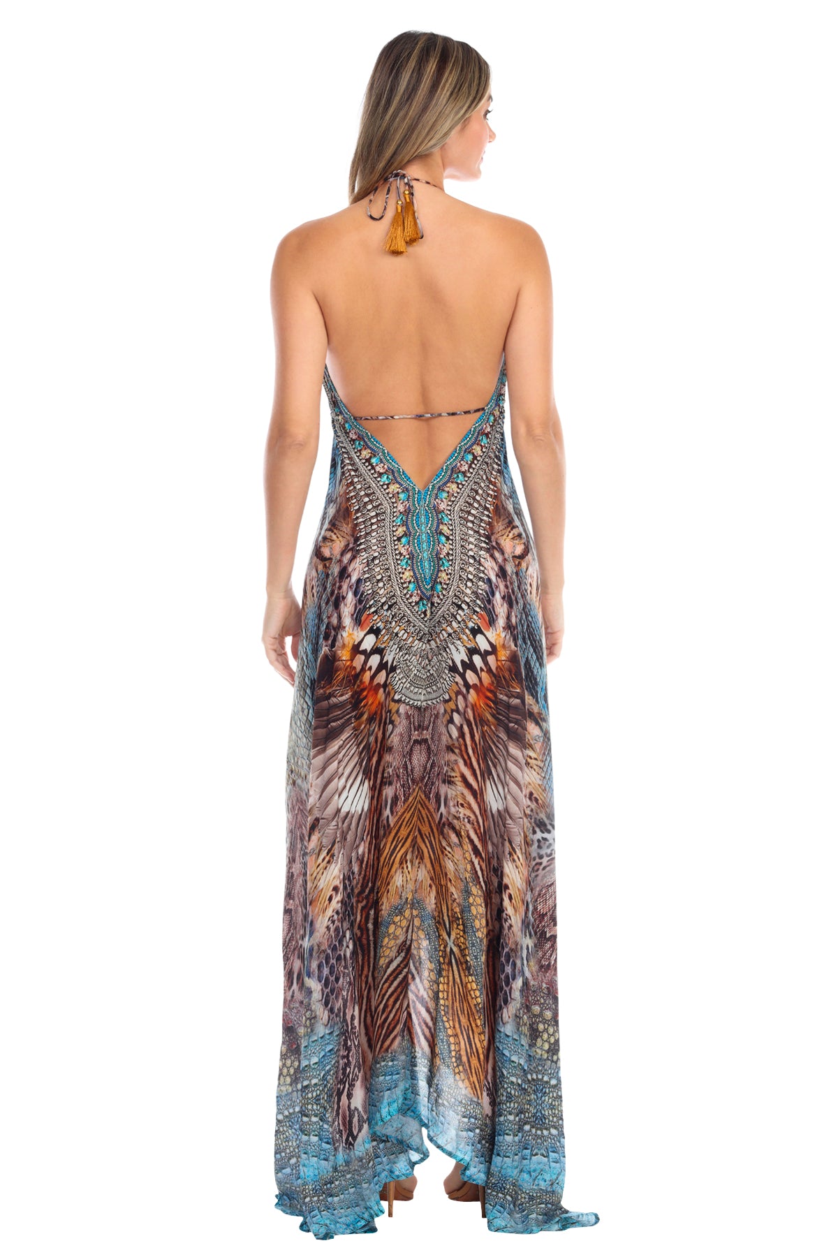 Betty Halter Maxi Dress