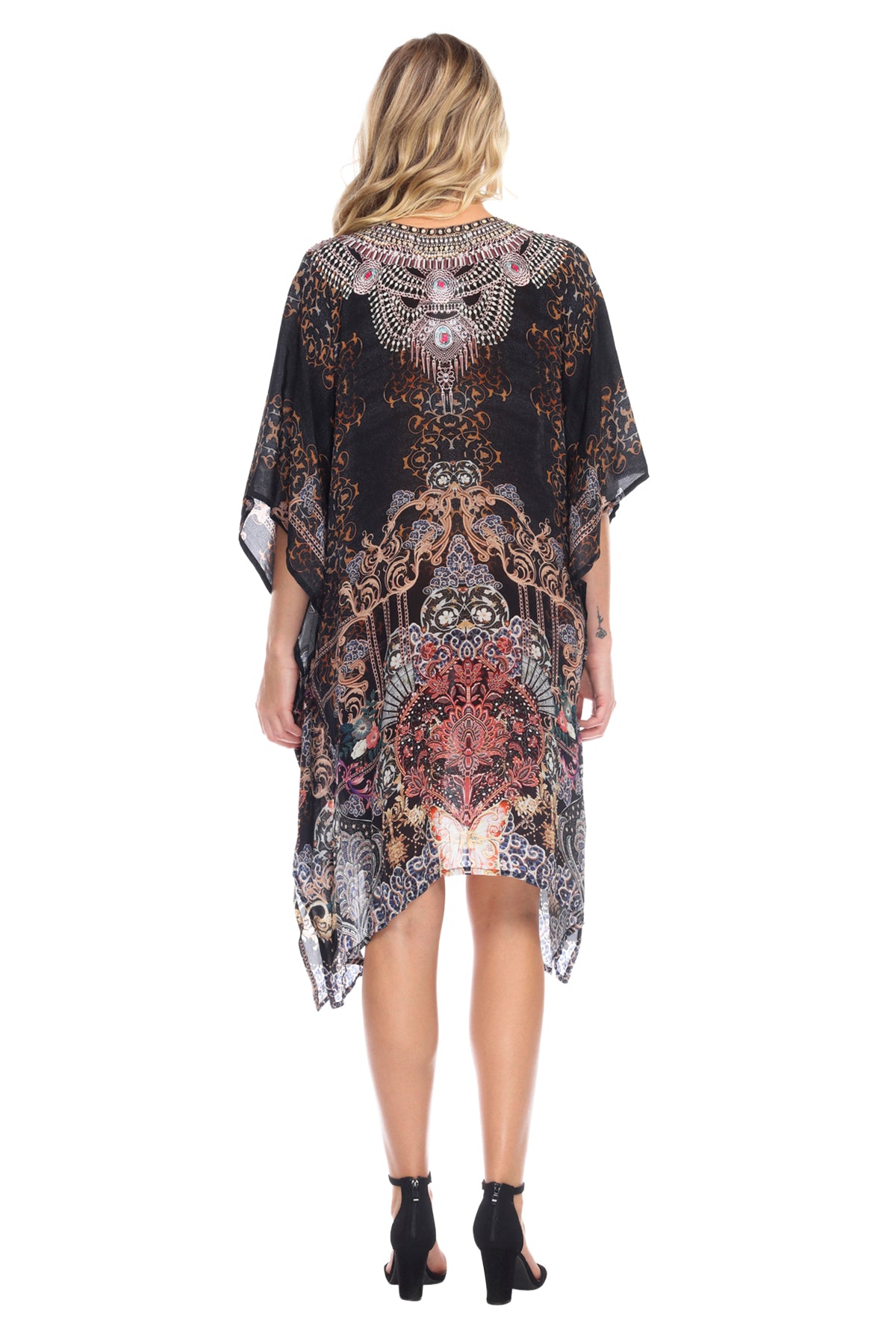 Kourtney Short Kaftan