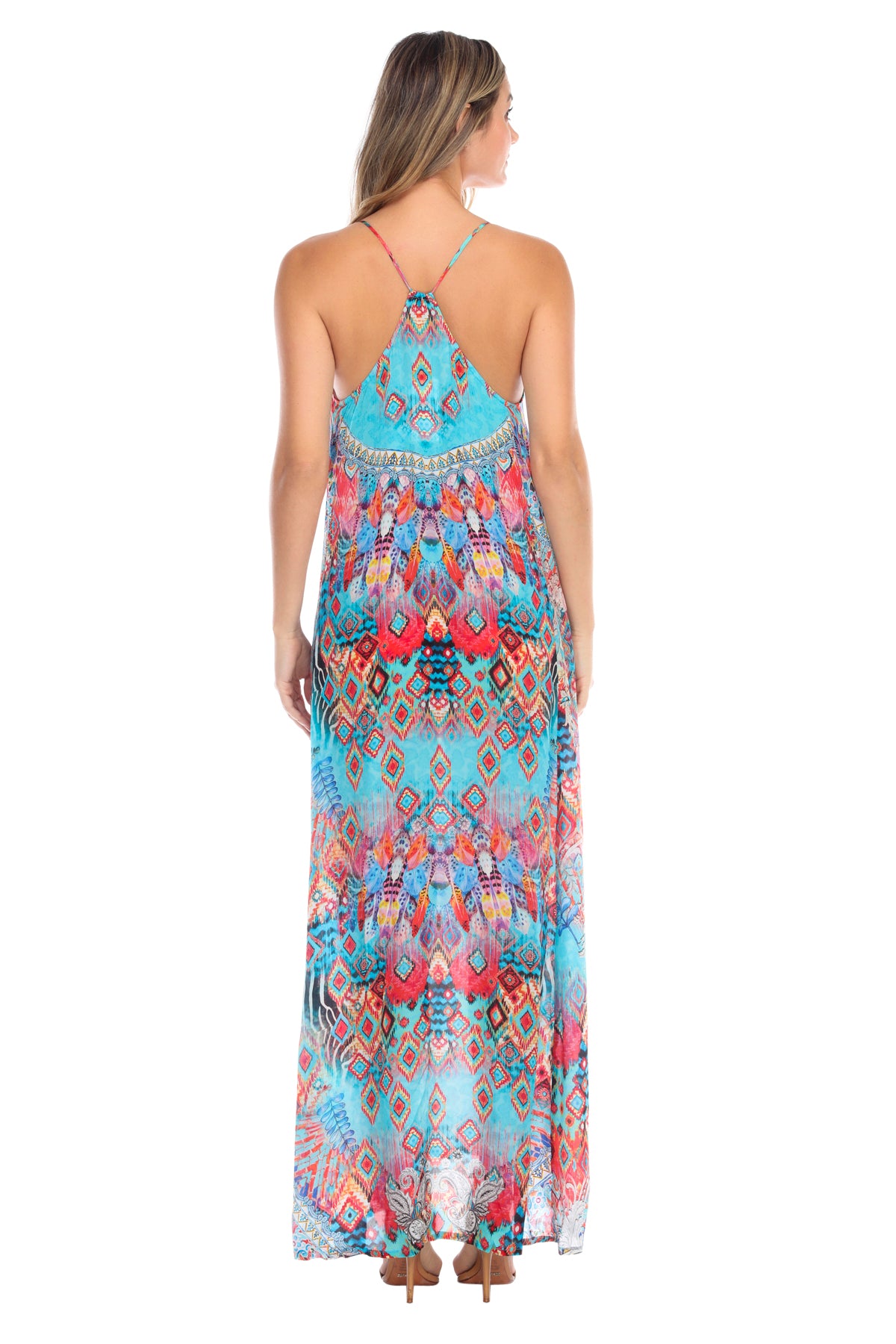 Harriet T-Back Maxi Dress