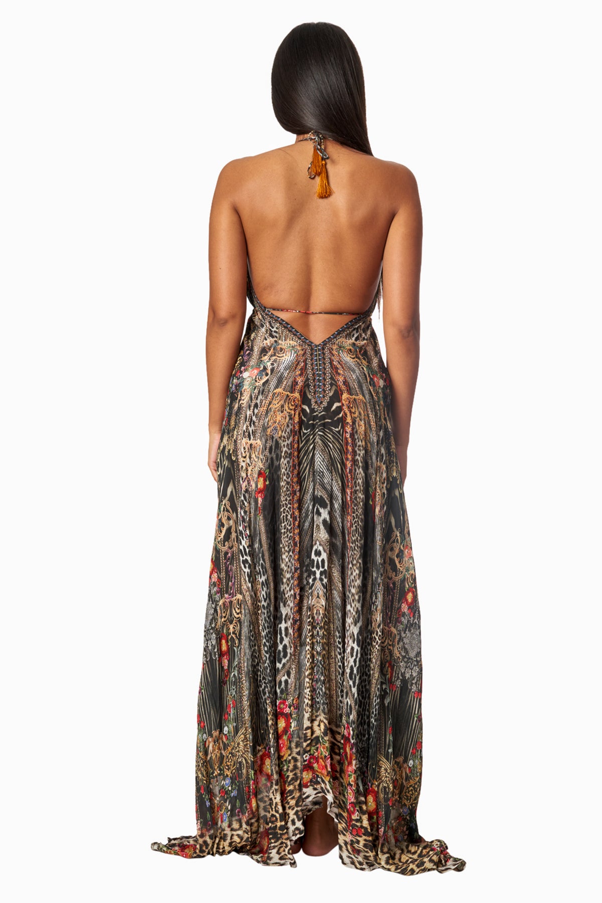 Kira Halter Maxi Dress