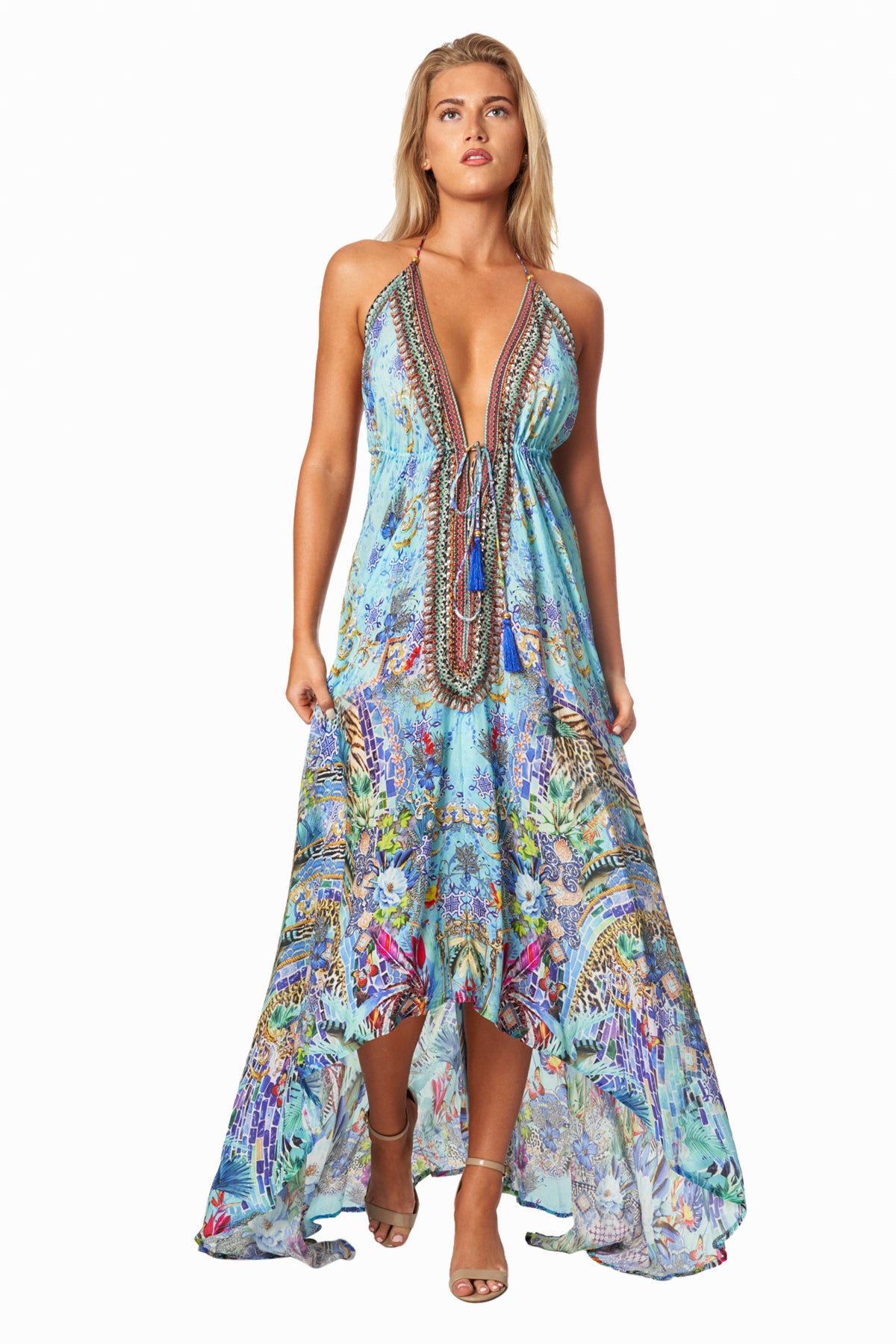 Madlin Halter Maxi Dress