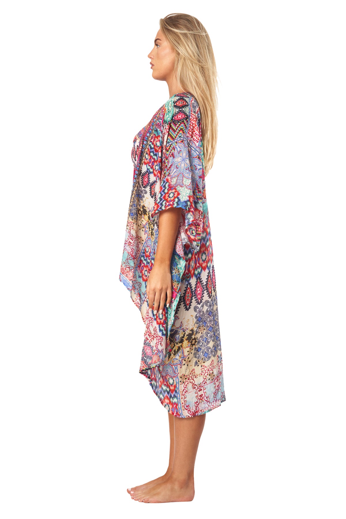 Dila Hi-Low Kimono