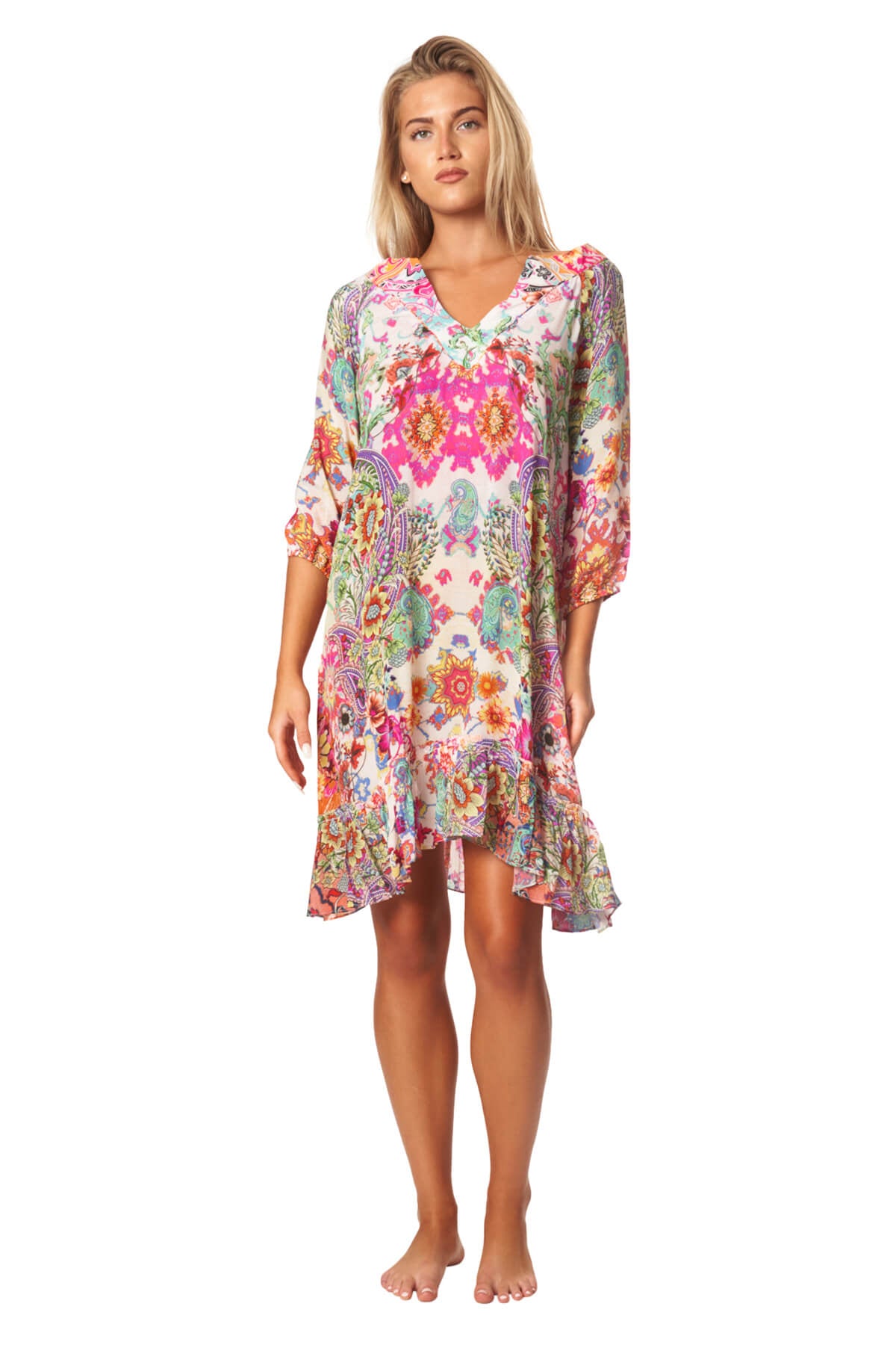 Shanti Short Sleeve Dress