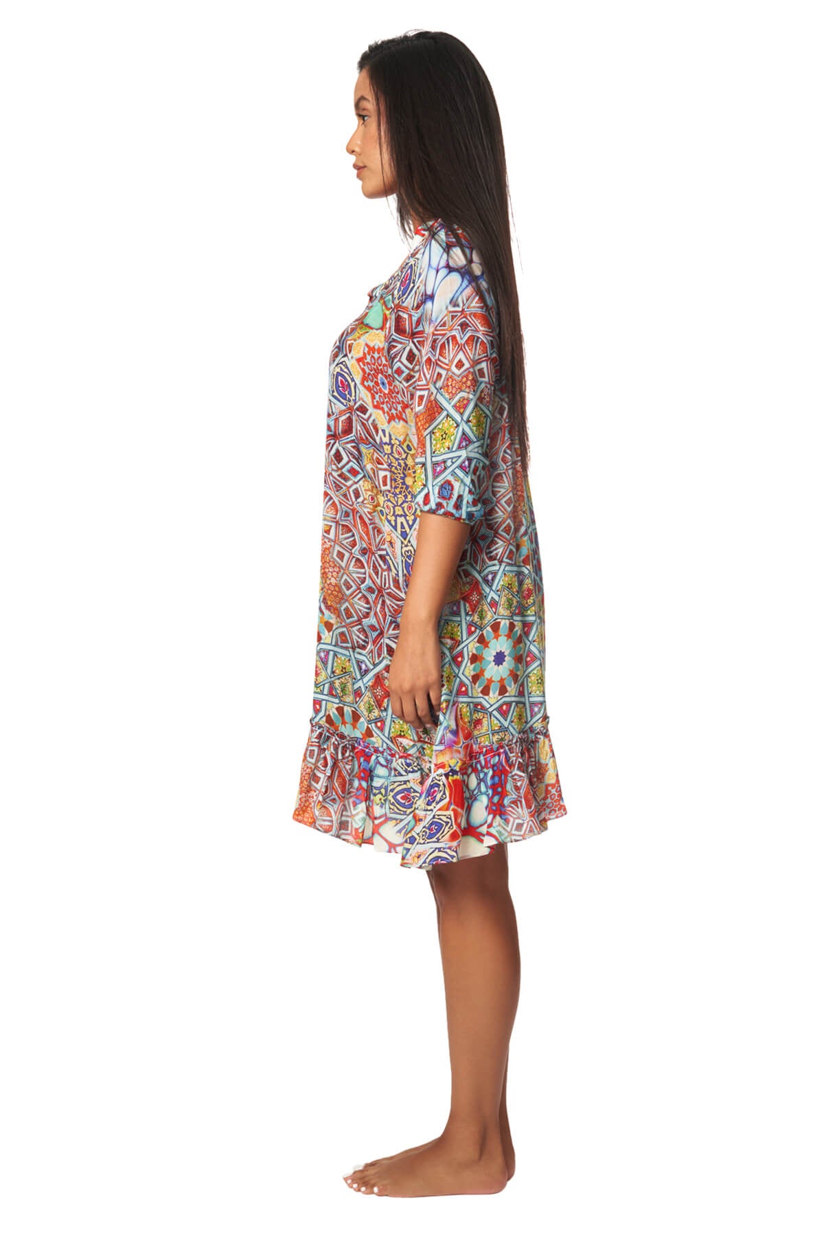 Meri Short Sleeve Dress