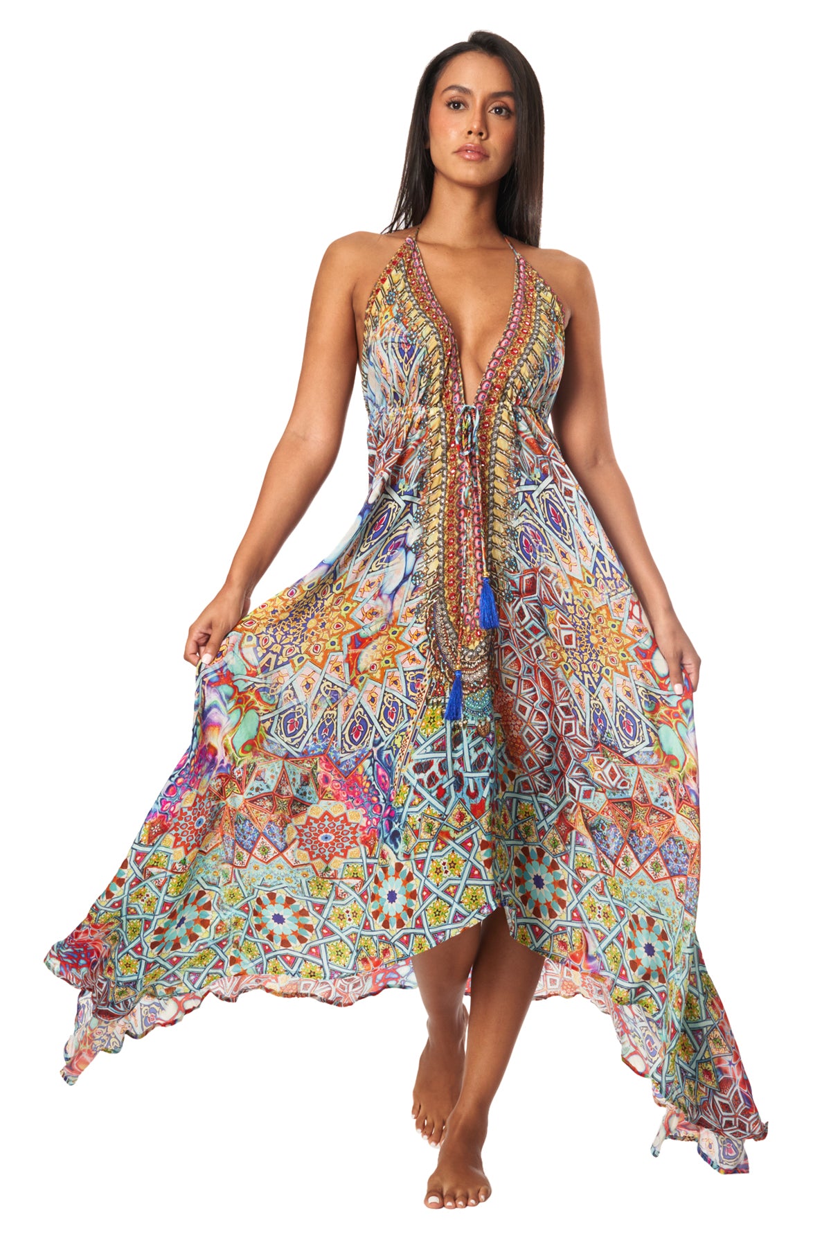 Miami Halter Maxi Dress