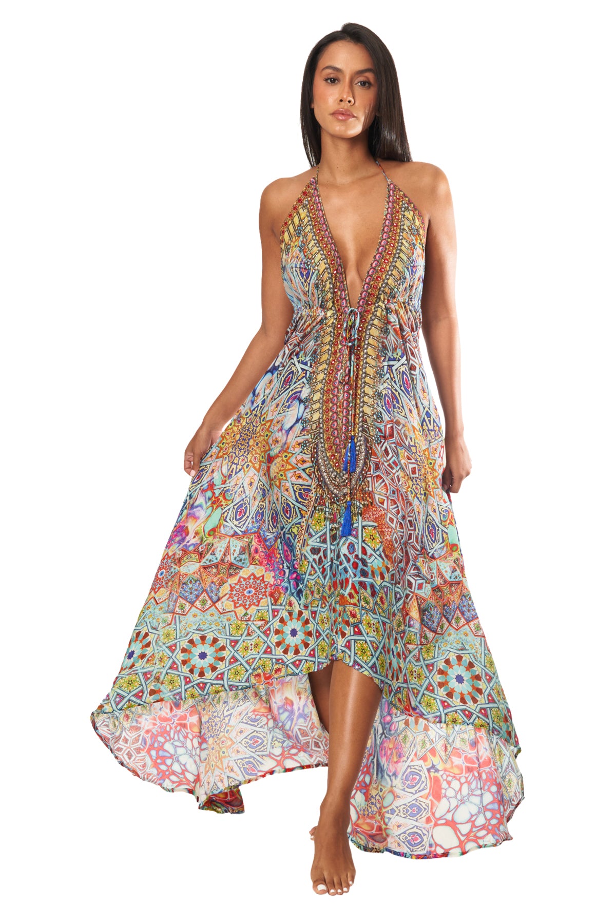 Miami Halter Maxi Dress