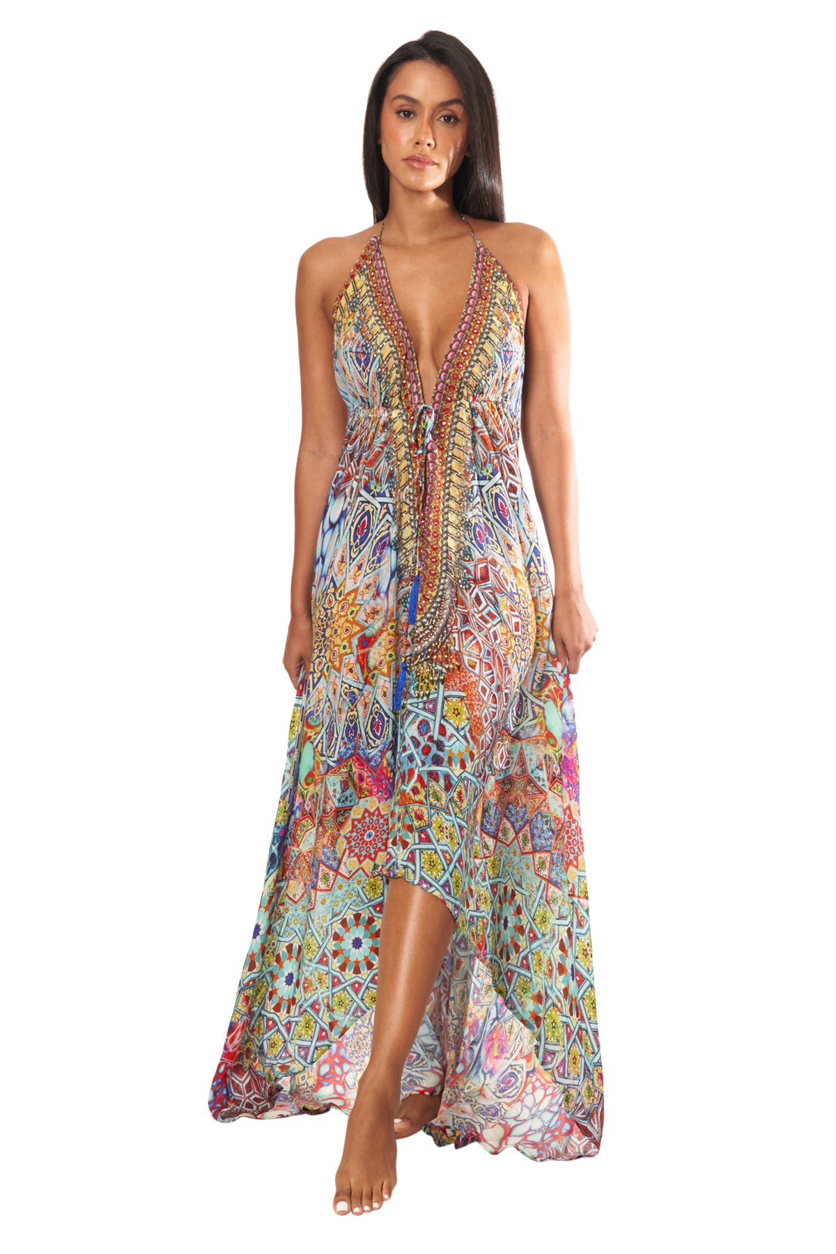 Miami Halter Maxi Dress