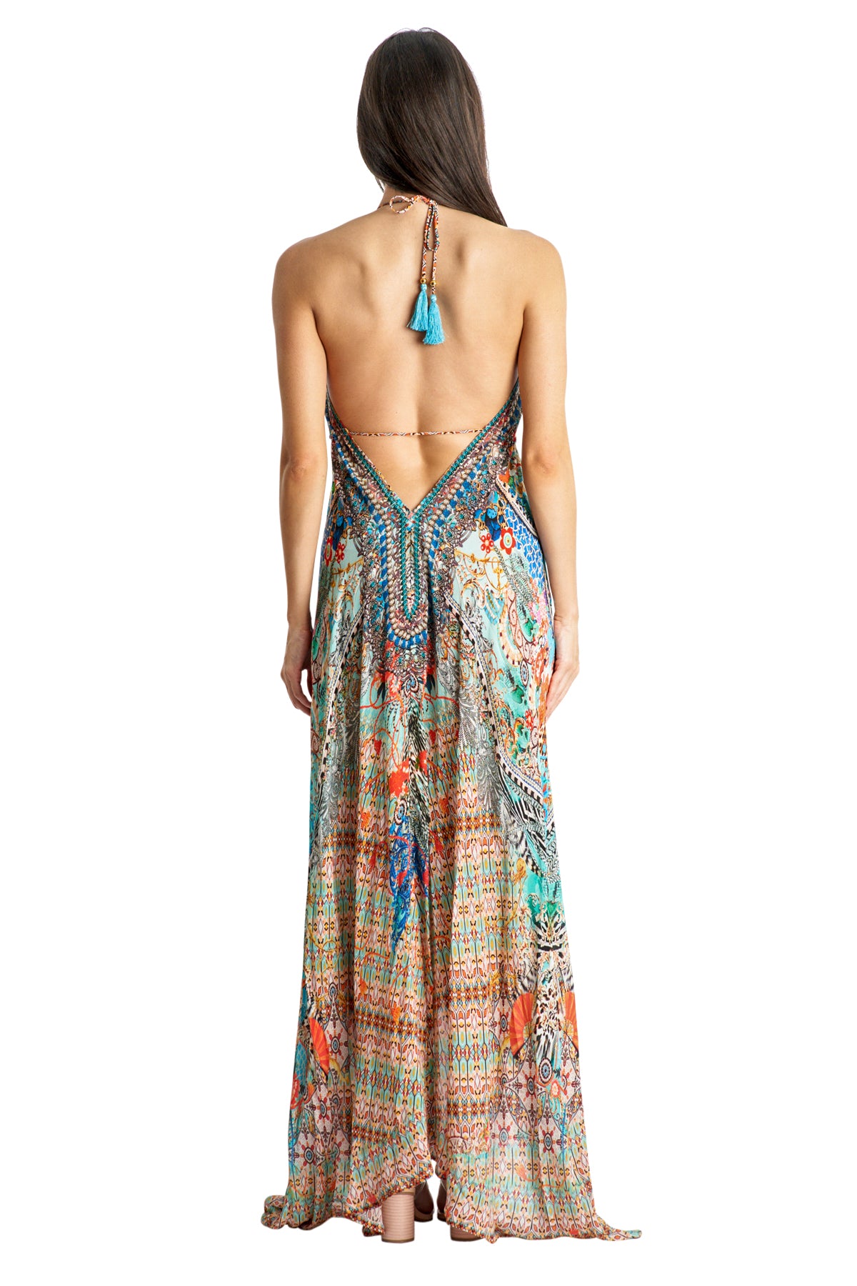 Ryland Halter Maxi Dress