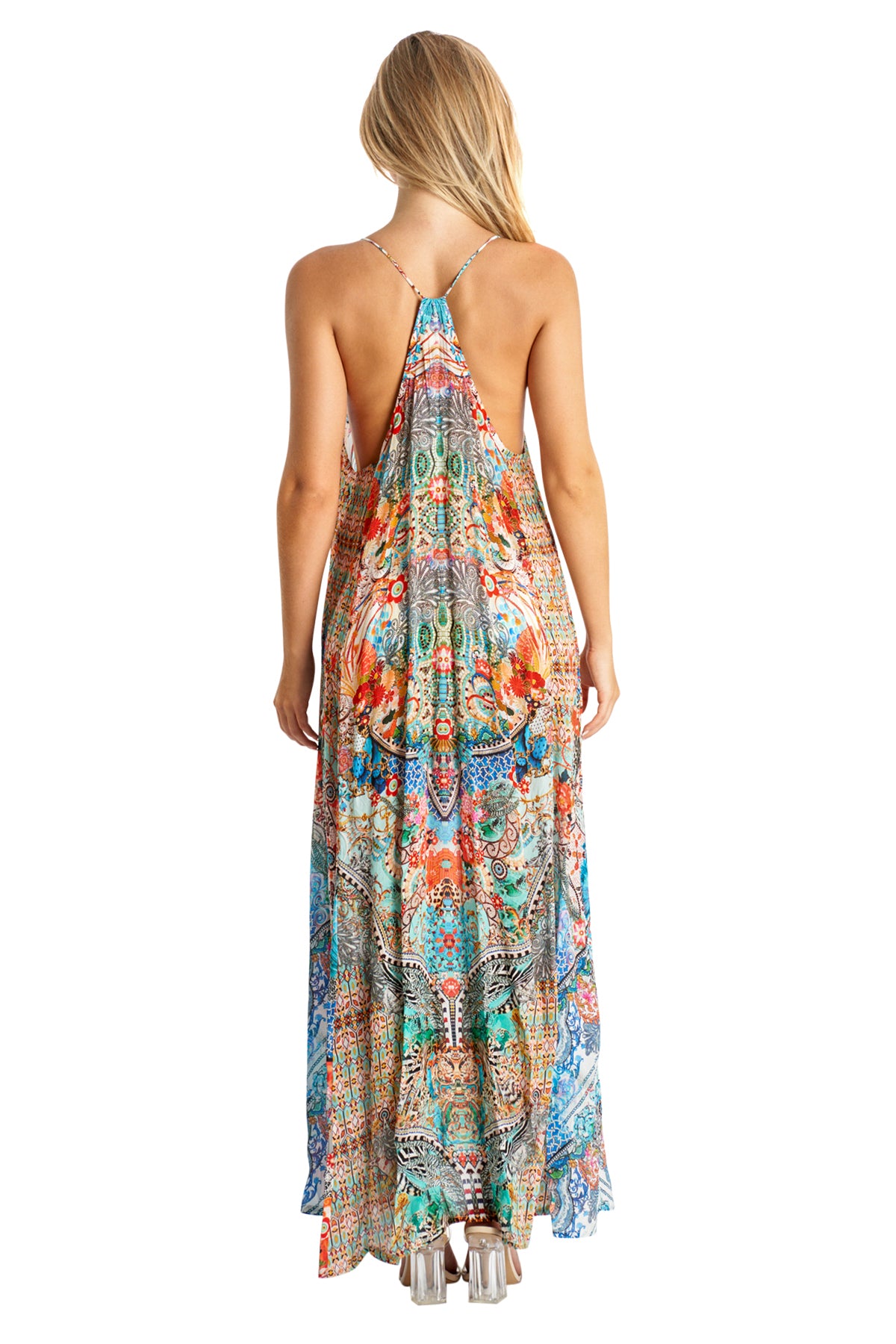 Estelle T-Back Maxi Dress