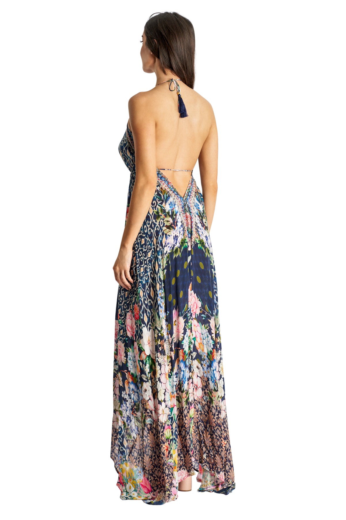 Archie Halter Maxi Dress