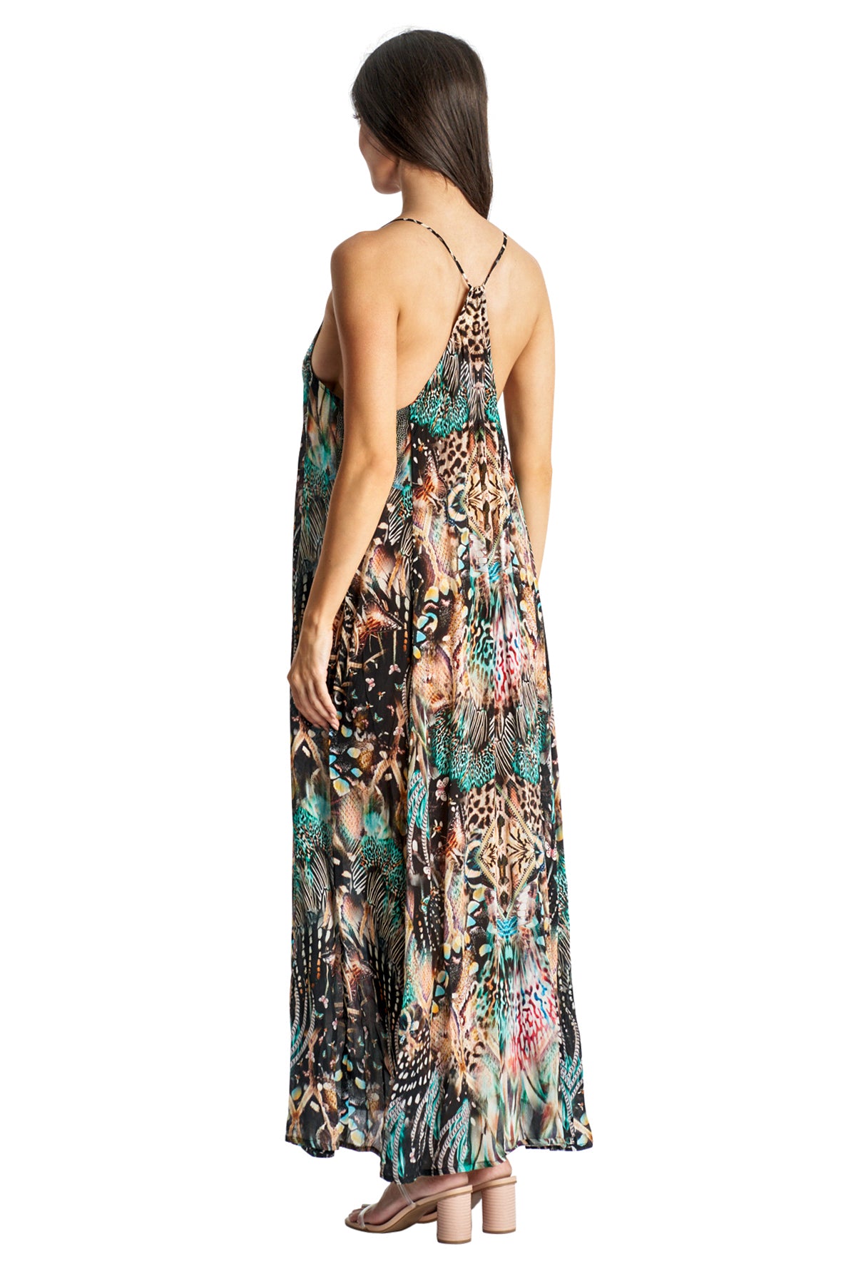 Lunetta T-Back Maxi Dress