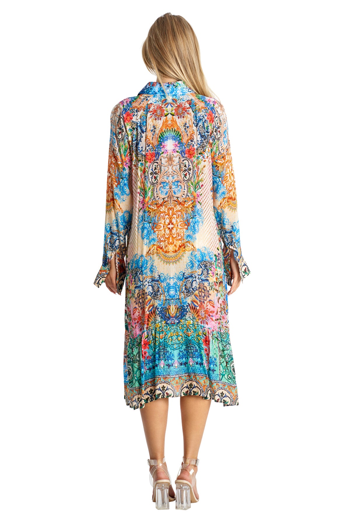 Jalina Maxi Buttoned Overshirt