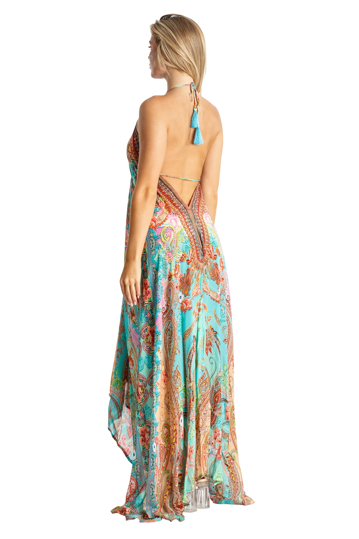Cassini Halter Maxi Dress