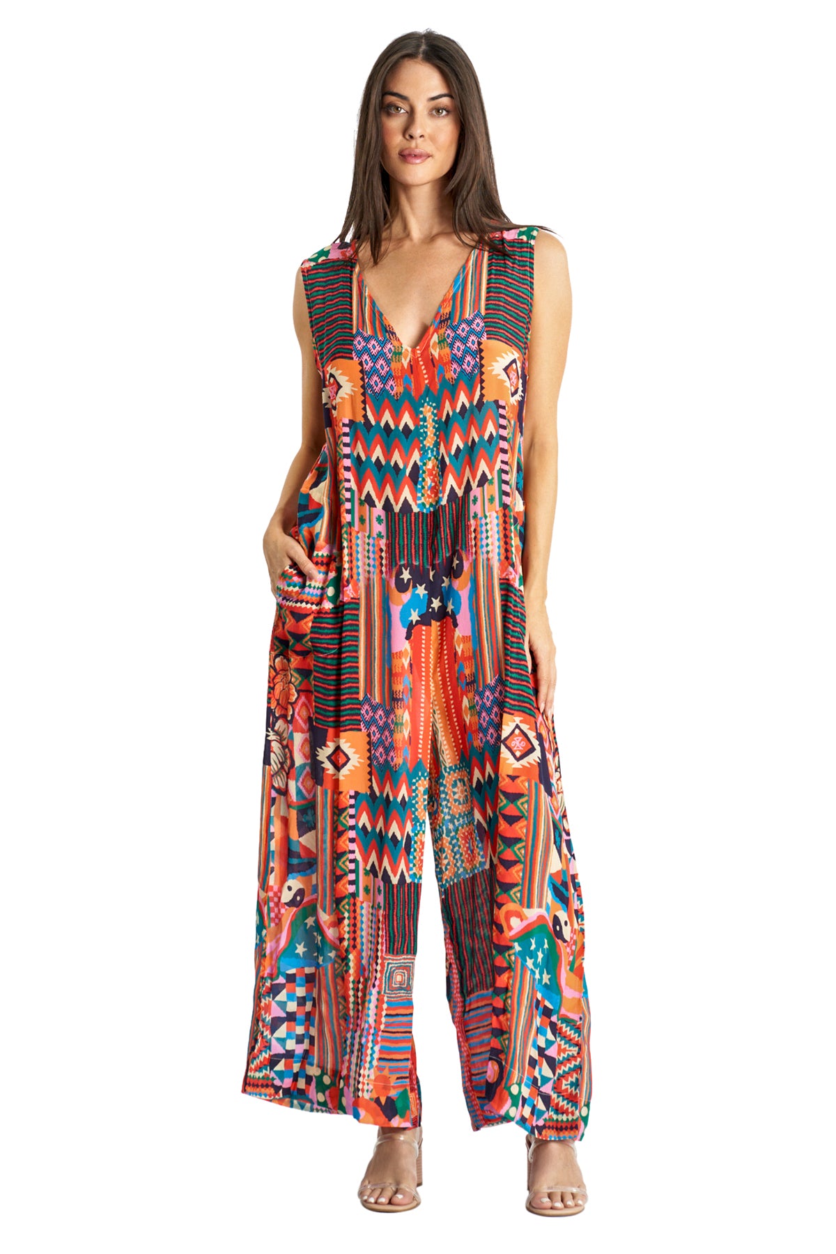 Vacanza Wide Leg Jumpsuit