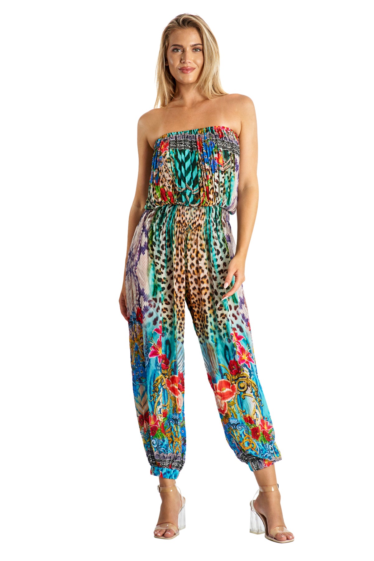 Anja Strapless Jumpsuit