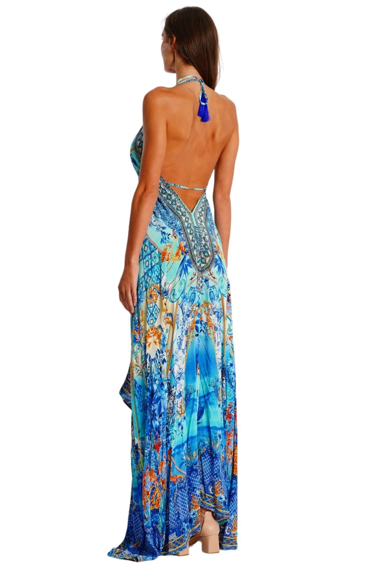 Naya Halter Maxi Dress
