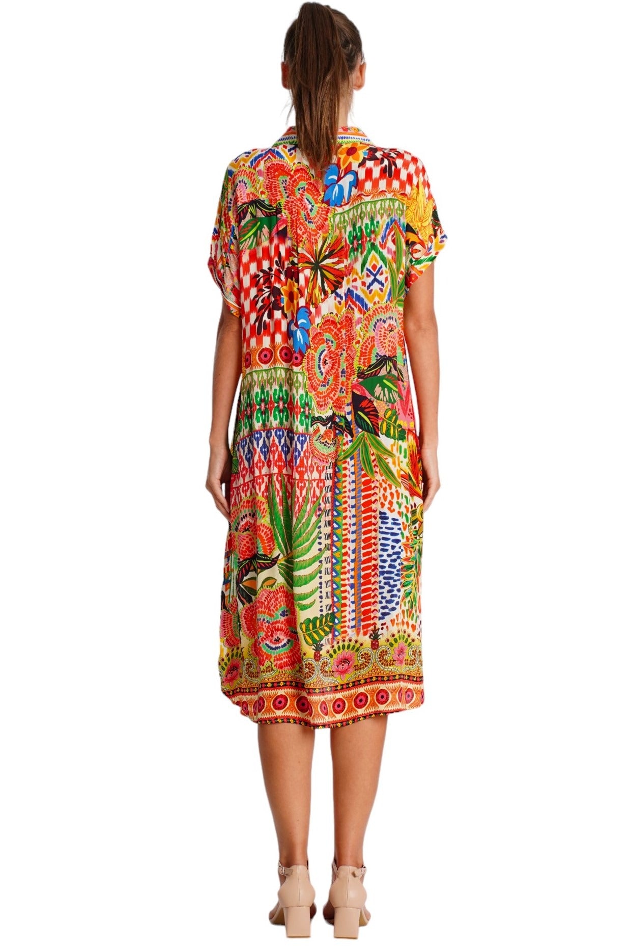 Estelle Button Down Shirt Dress