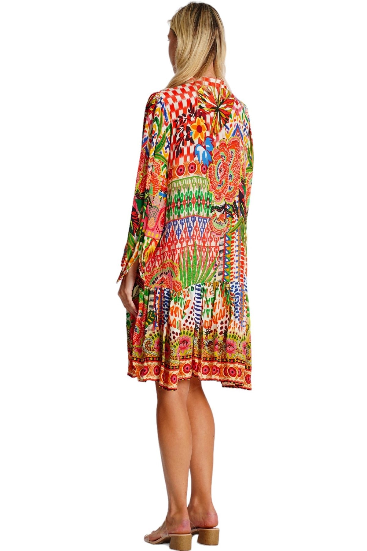 Clara Button Down Shirt Dress