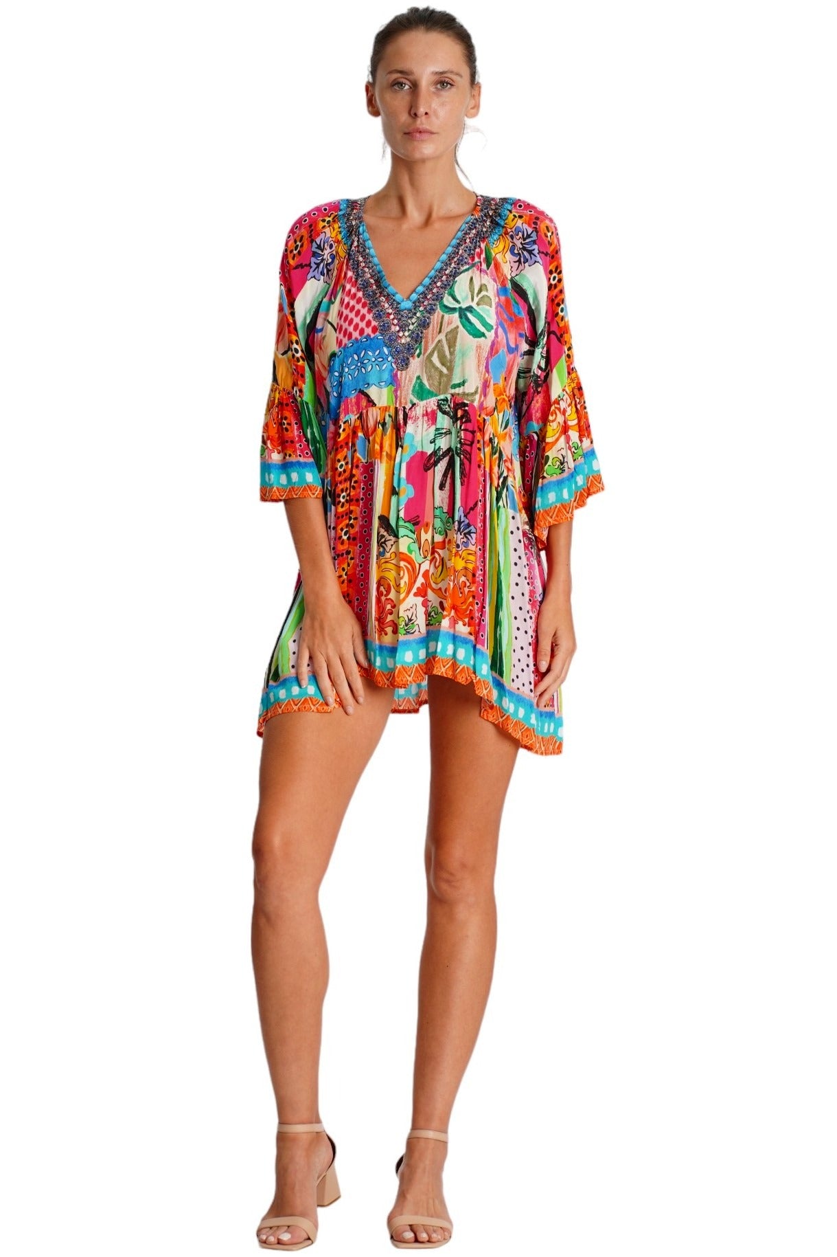 Elodie Short Long Sleeved Dress