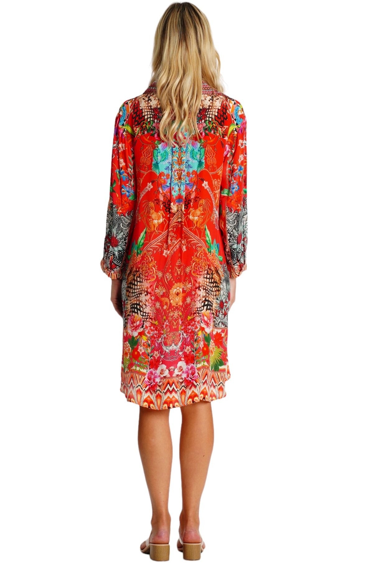 Phoenix Midi Buttoned Overshirt