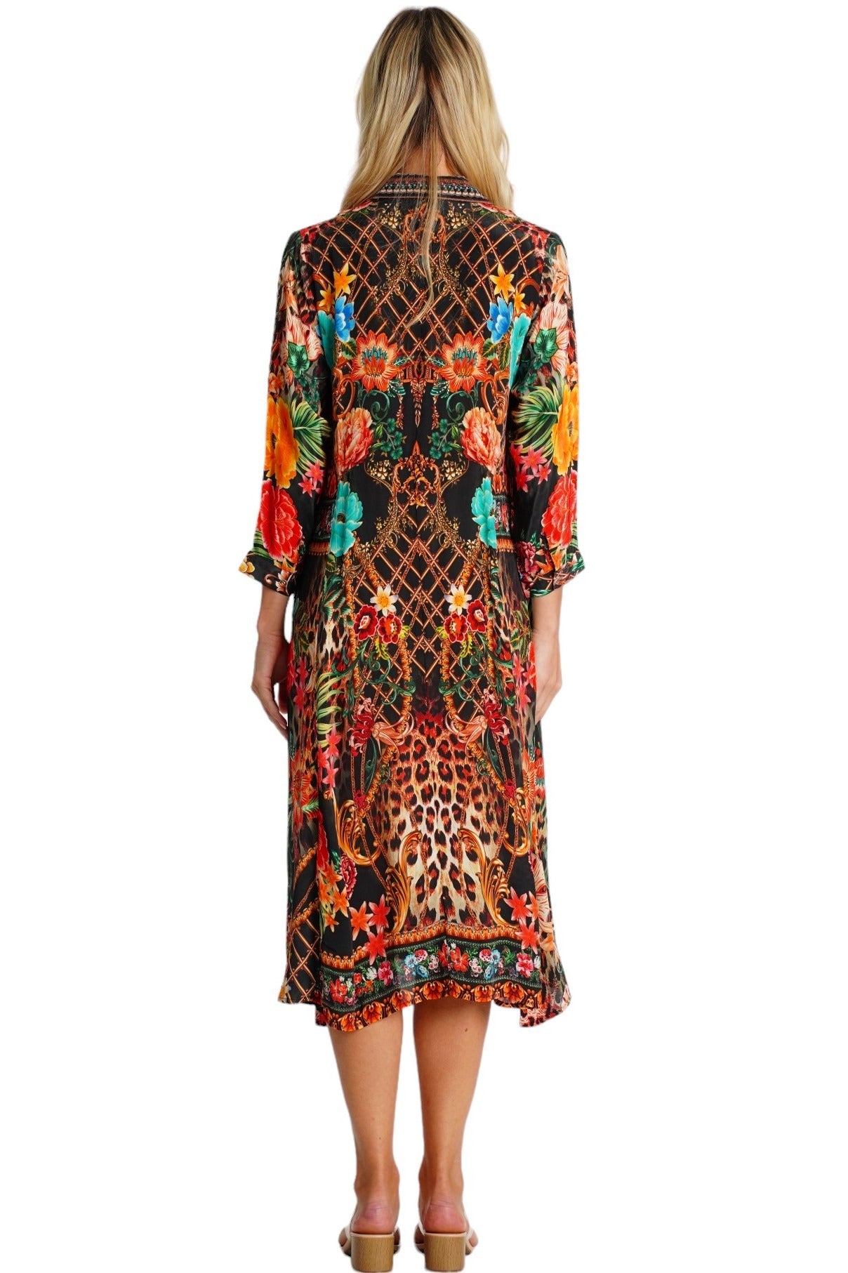 Sienna Midi Buttoned Overshirt