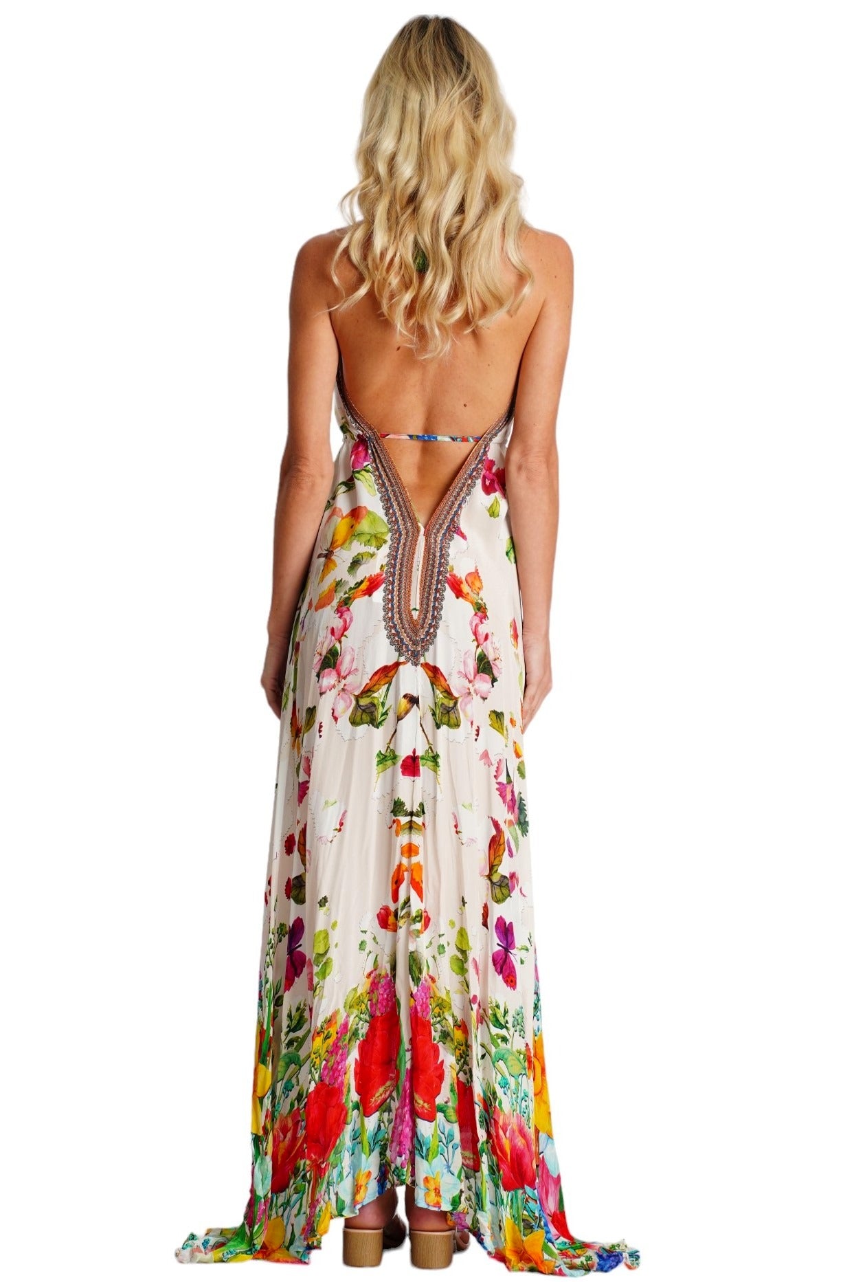 Wildflower Halter Maxi Dress