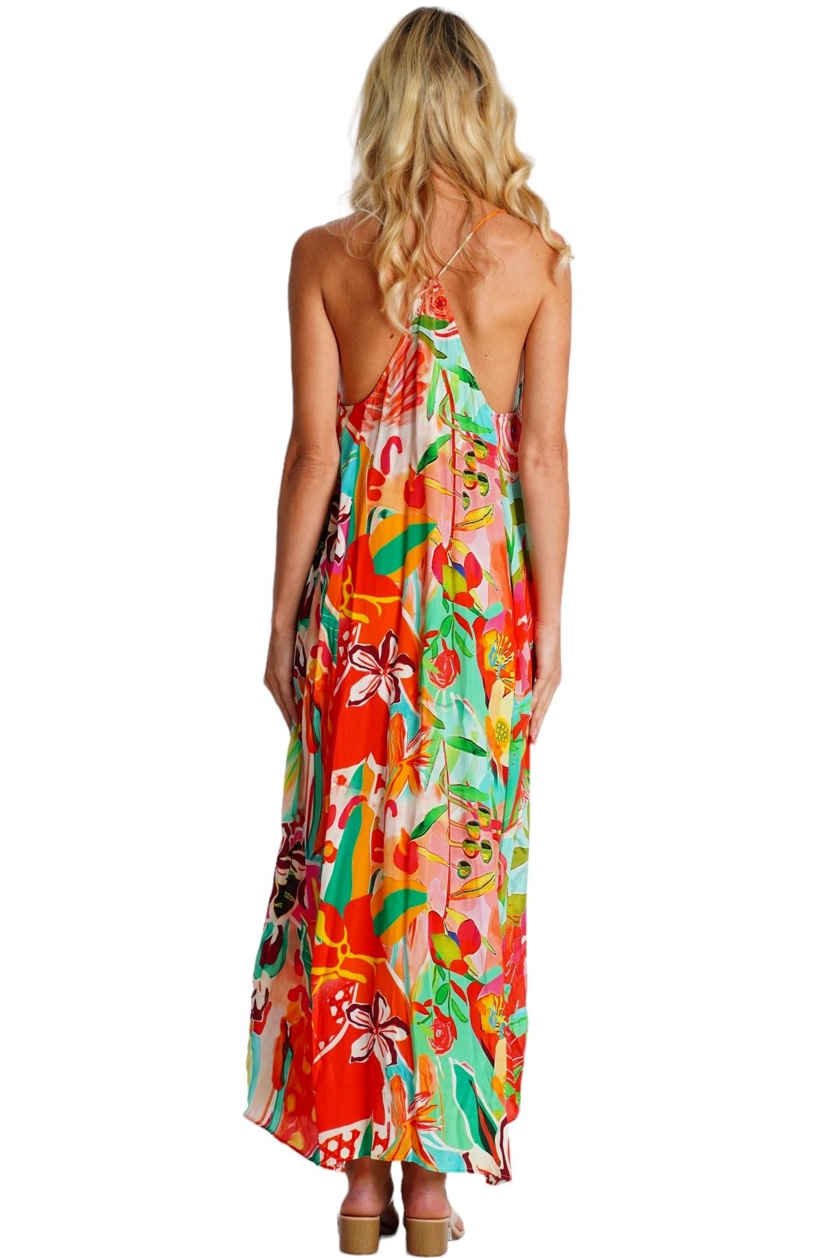 Lucienne T-Back Maxi Dress