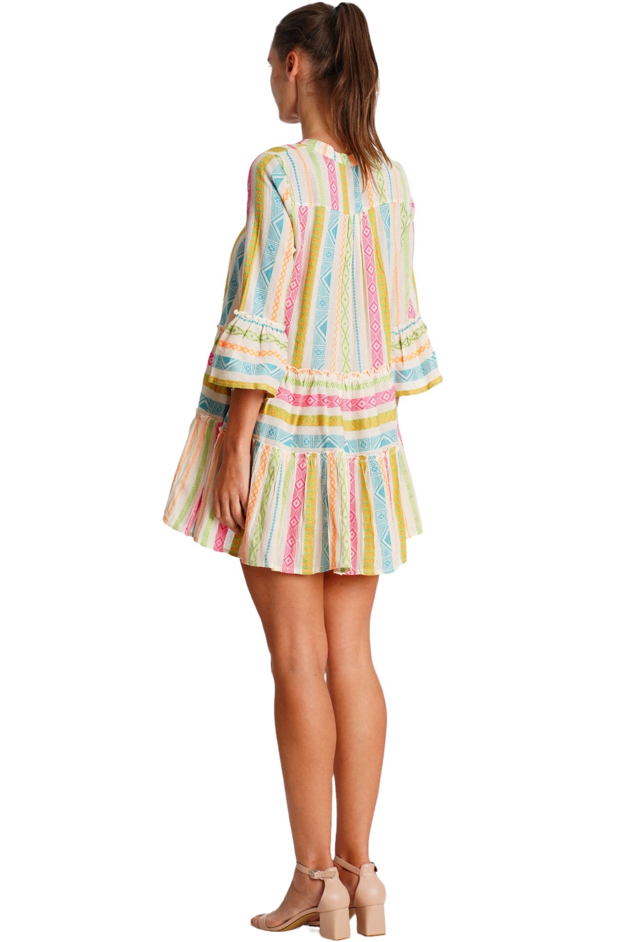 Calypso Striped Kaftan