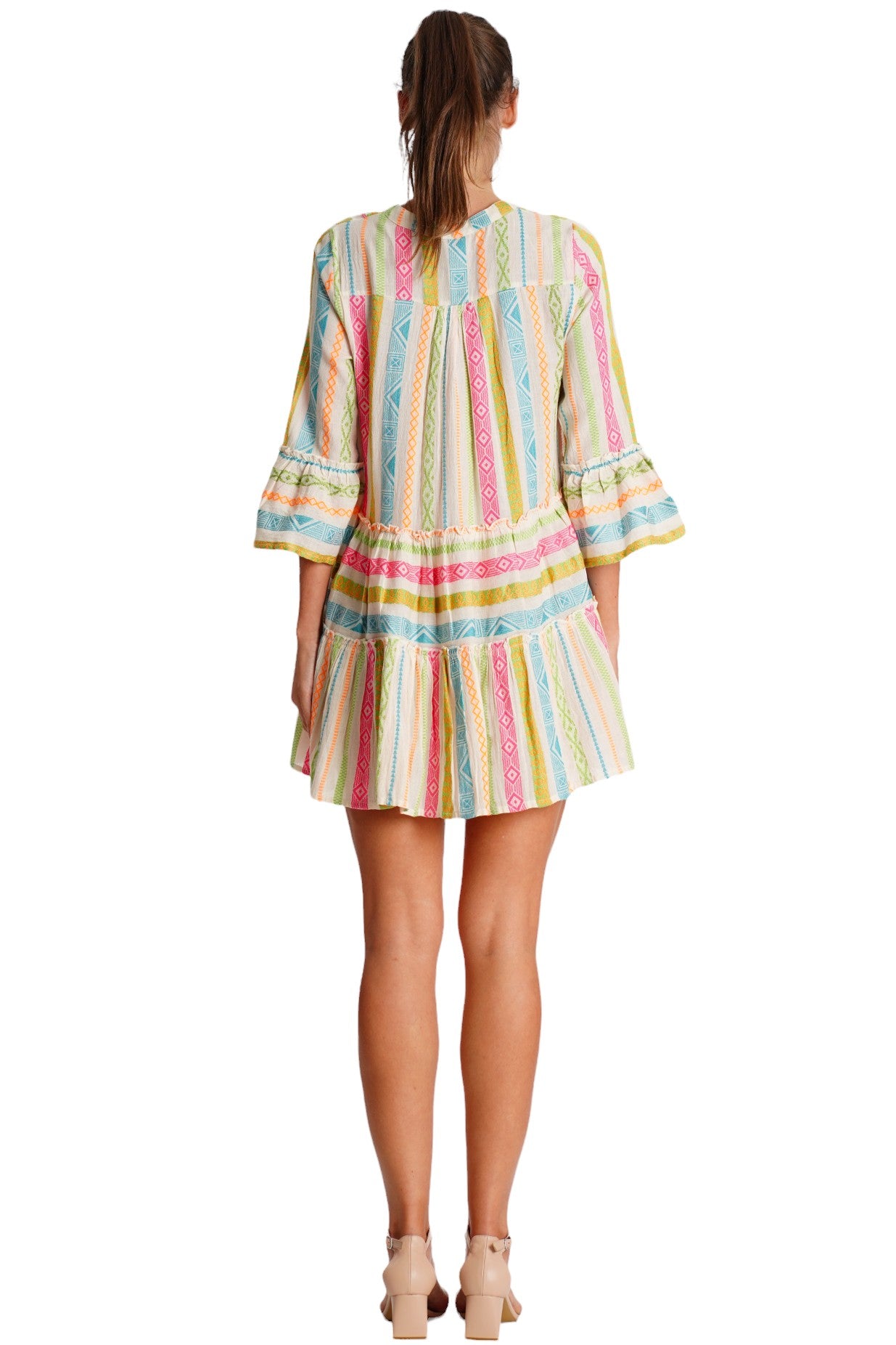 Calypso Striped Kaftan