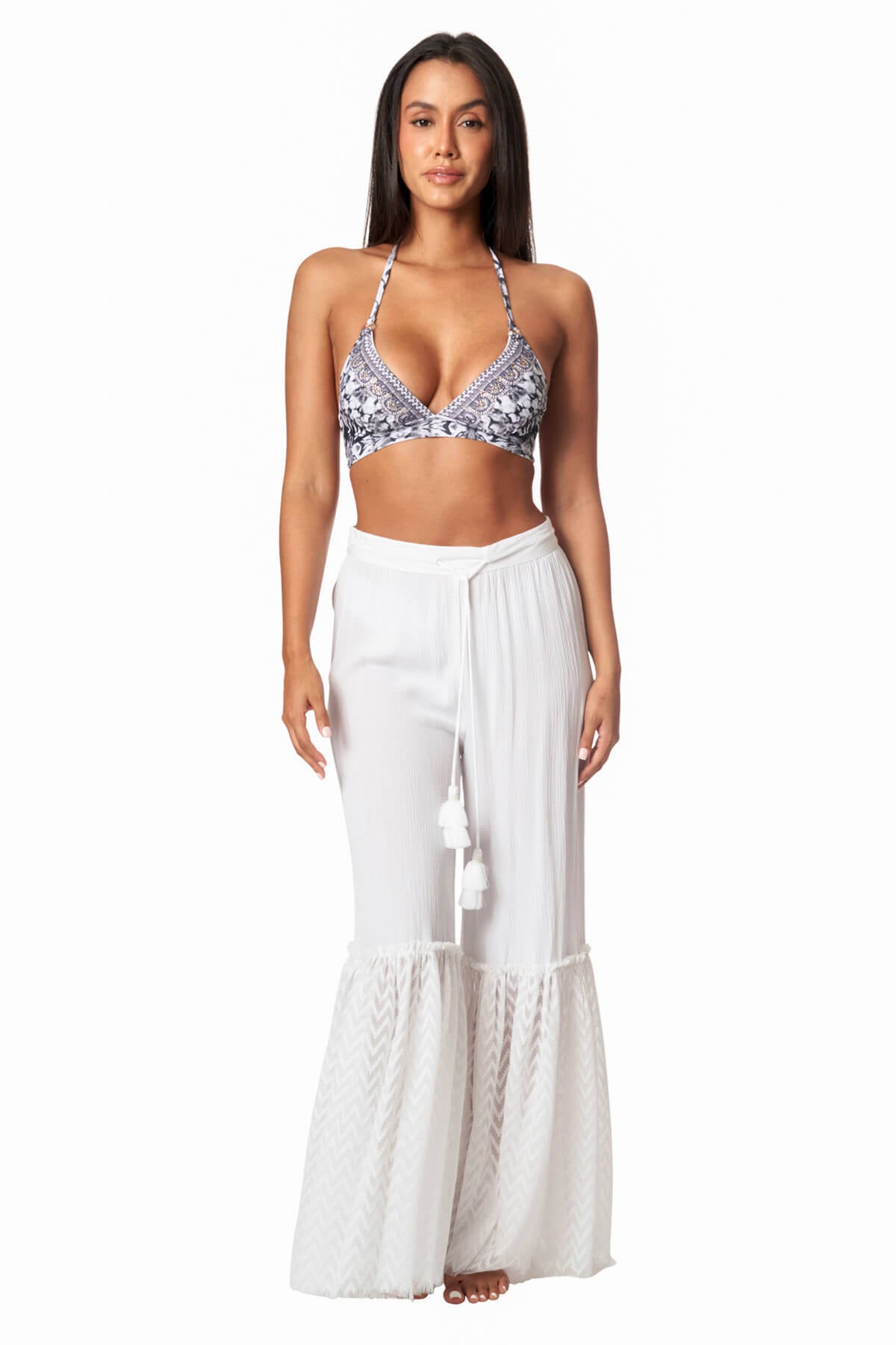 Johana Flared Leg Cover Up Pants