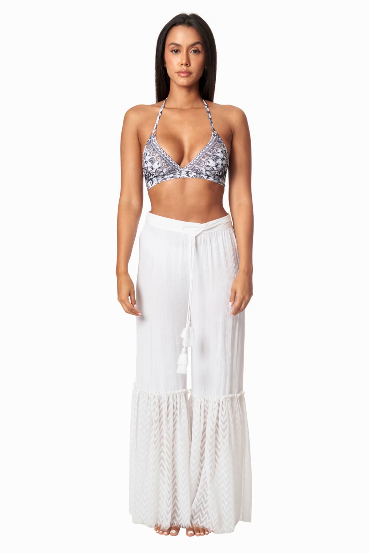 Johana Flared Leg Cover Up Pants