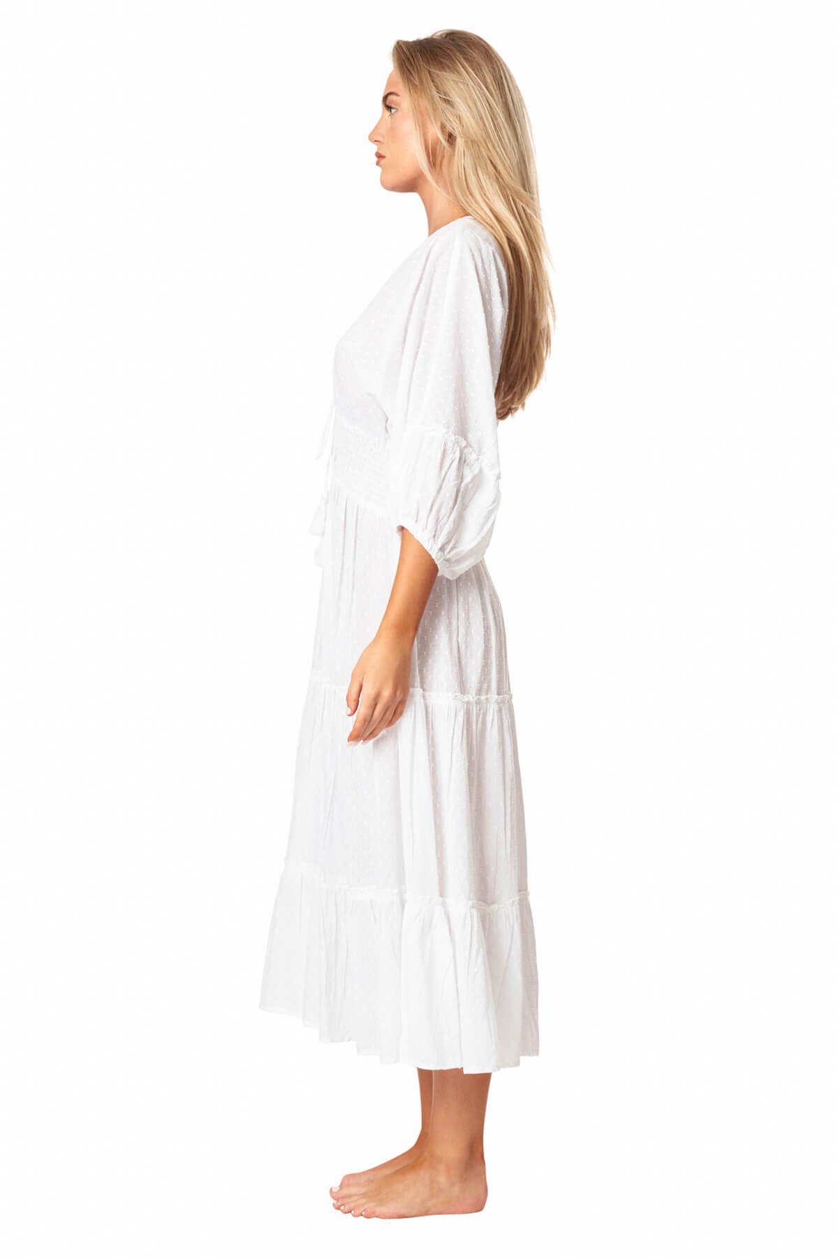 Aurora Cinched Waist Maxi Dress