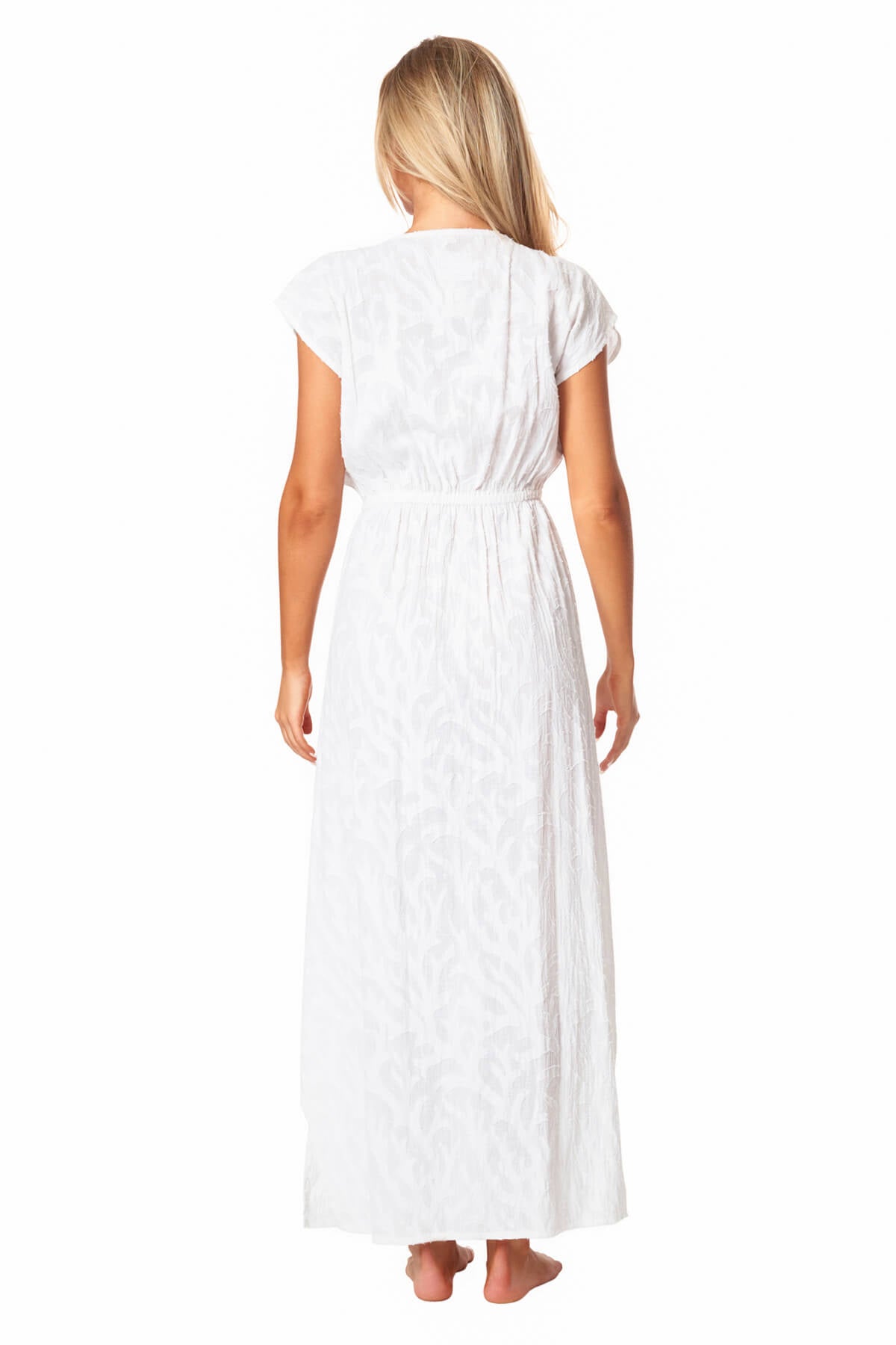 Rachel V Neck Cover Up Maxi Dress