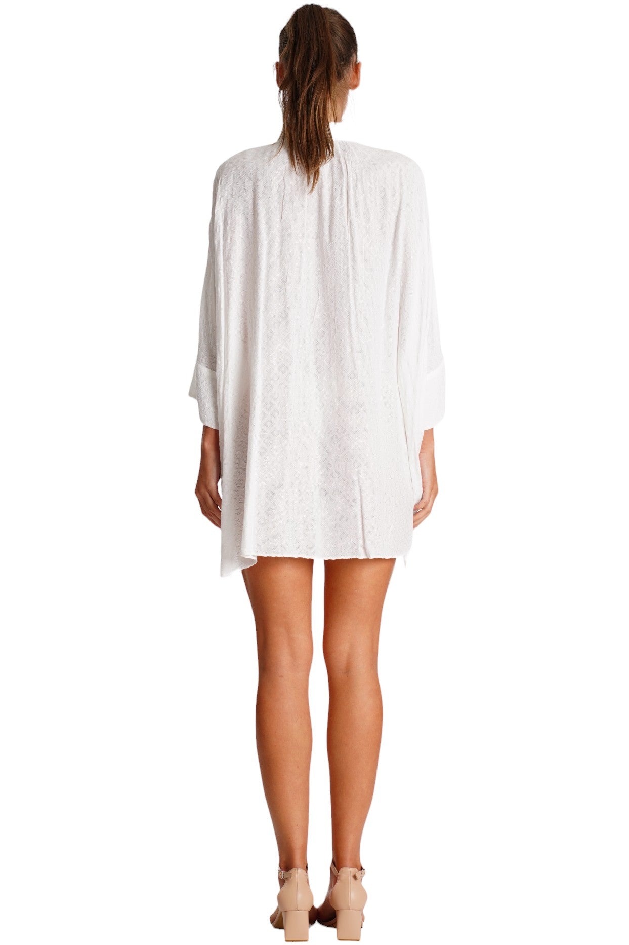 Heloise Women's Short V-neck Cover Up Dress