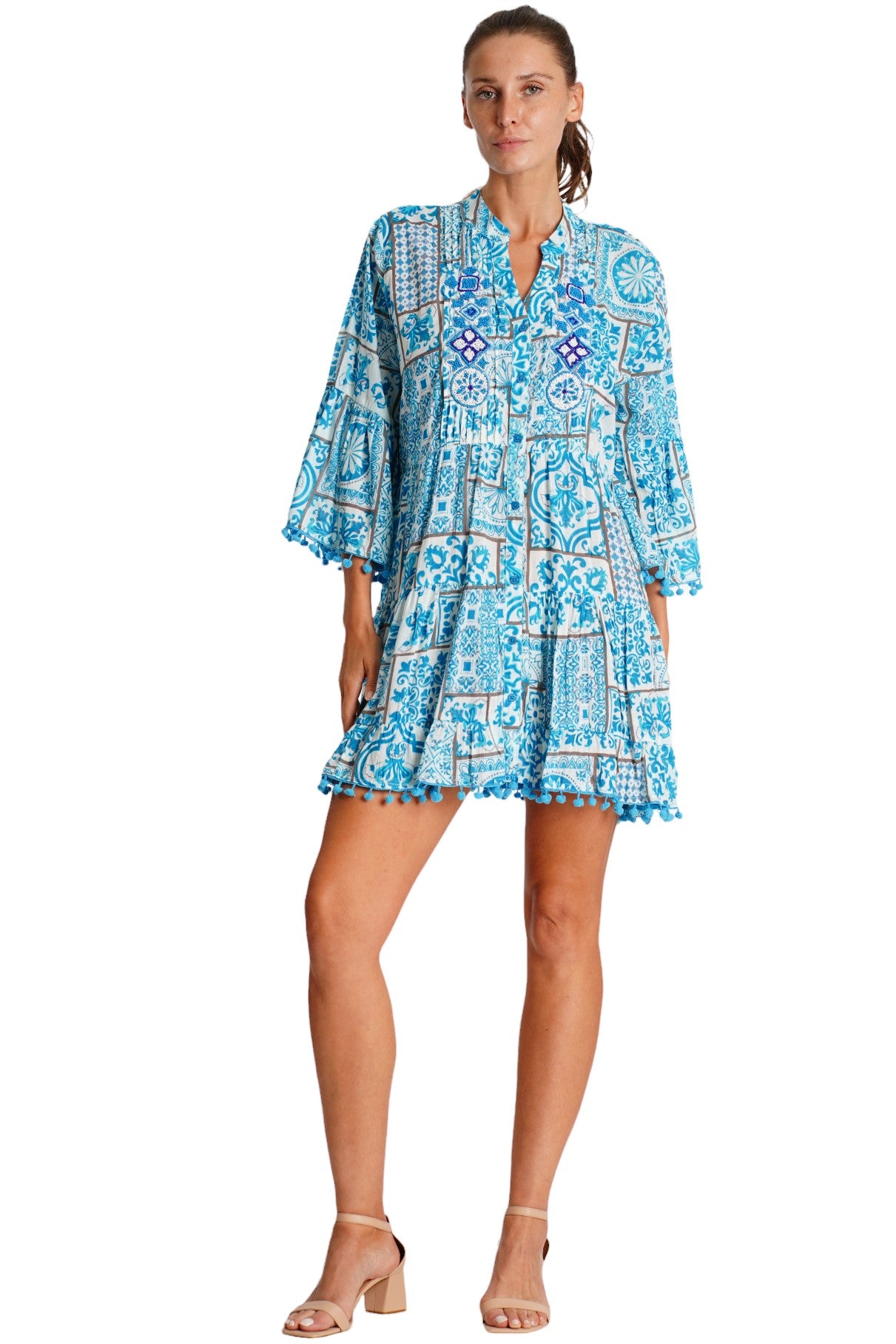 Alba Flowy Short Dress