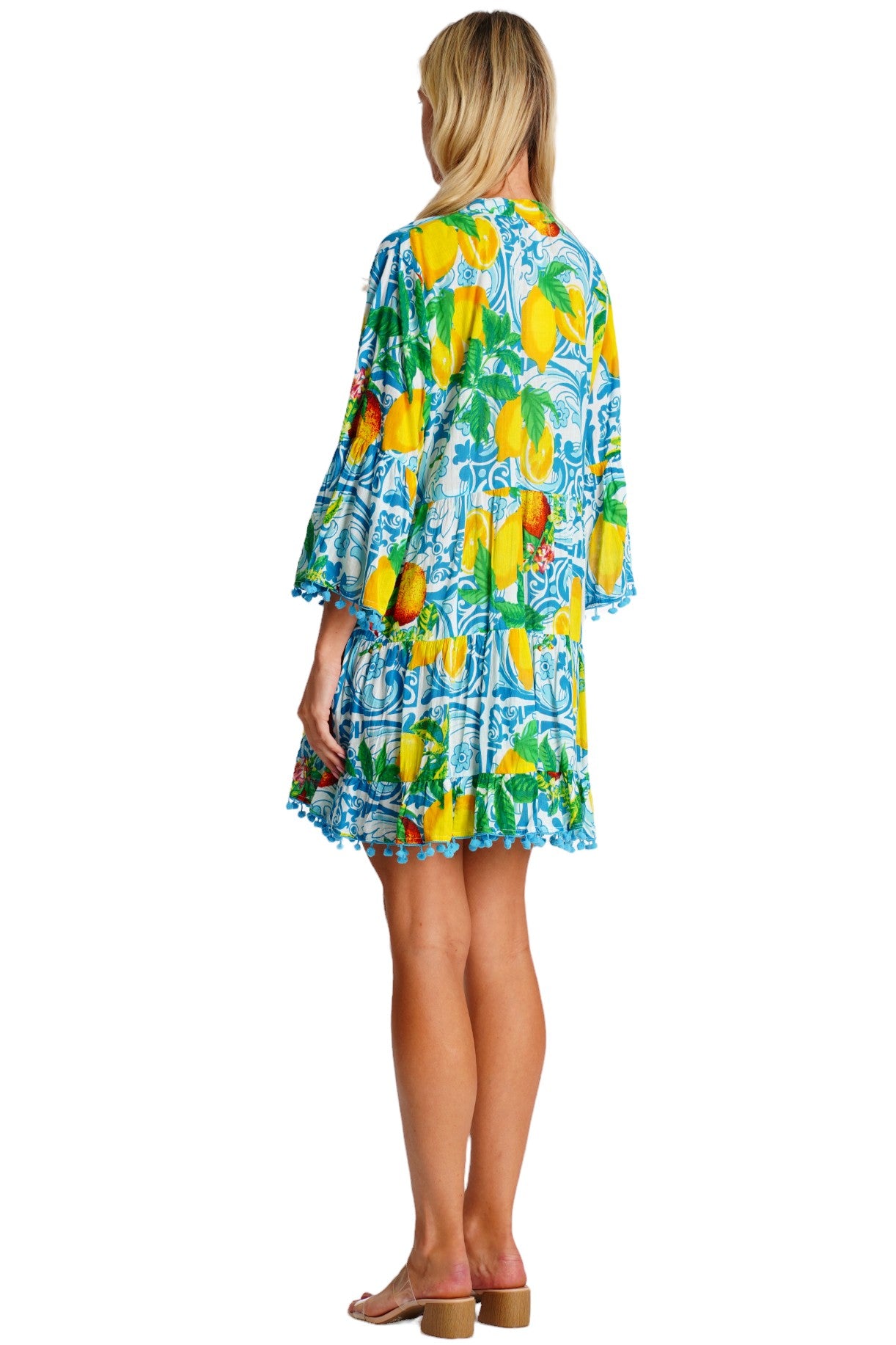 Amalfi Breeze Short Dress