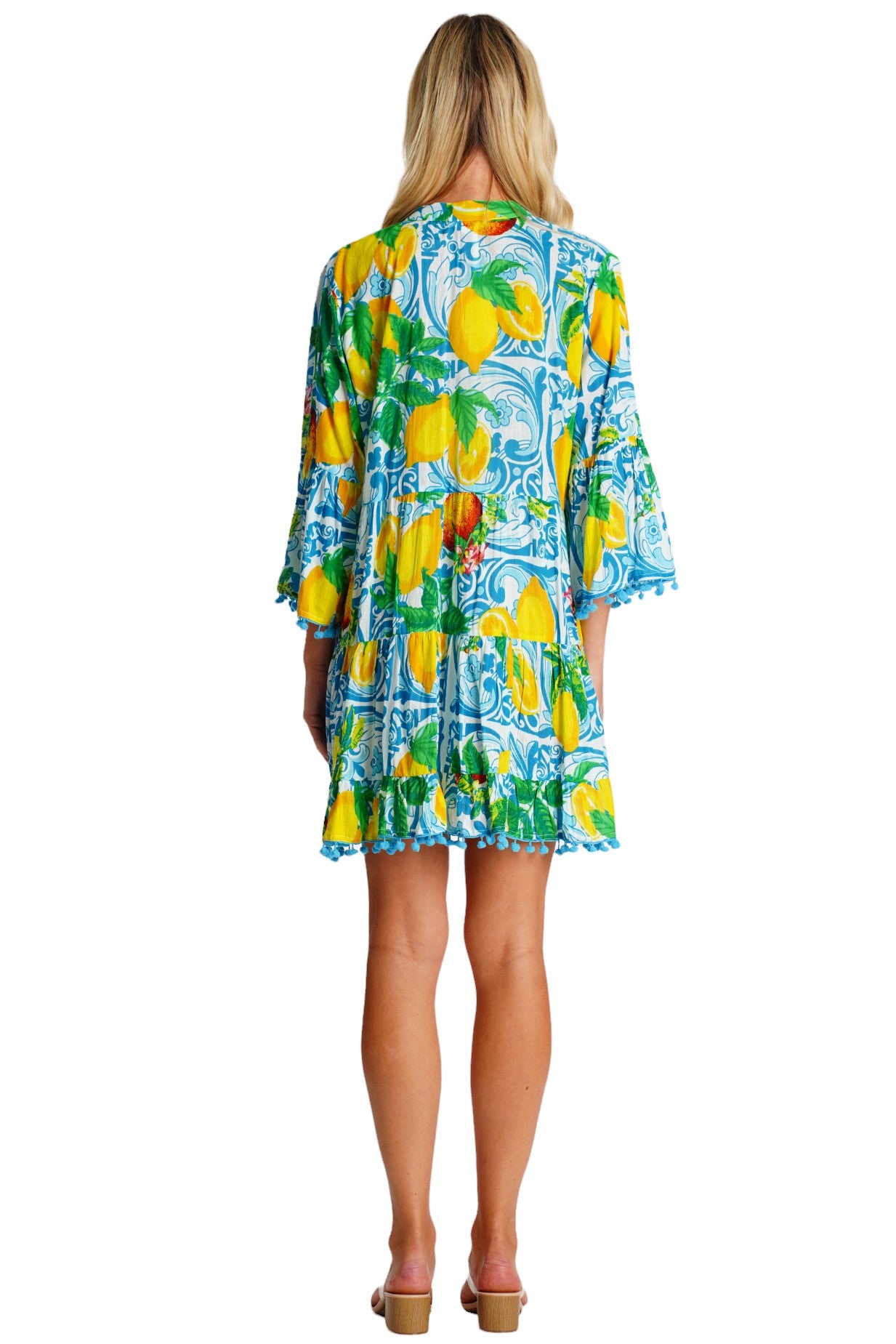 Amalfi Breeze Short Dress