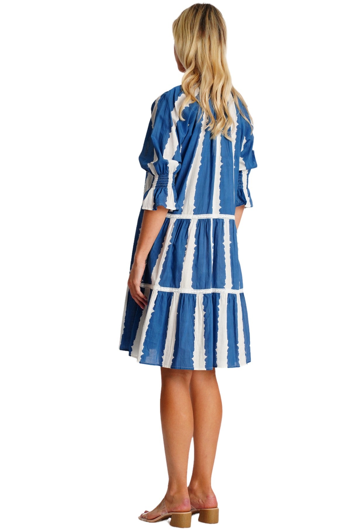 Marina Striped Midi