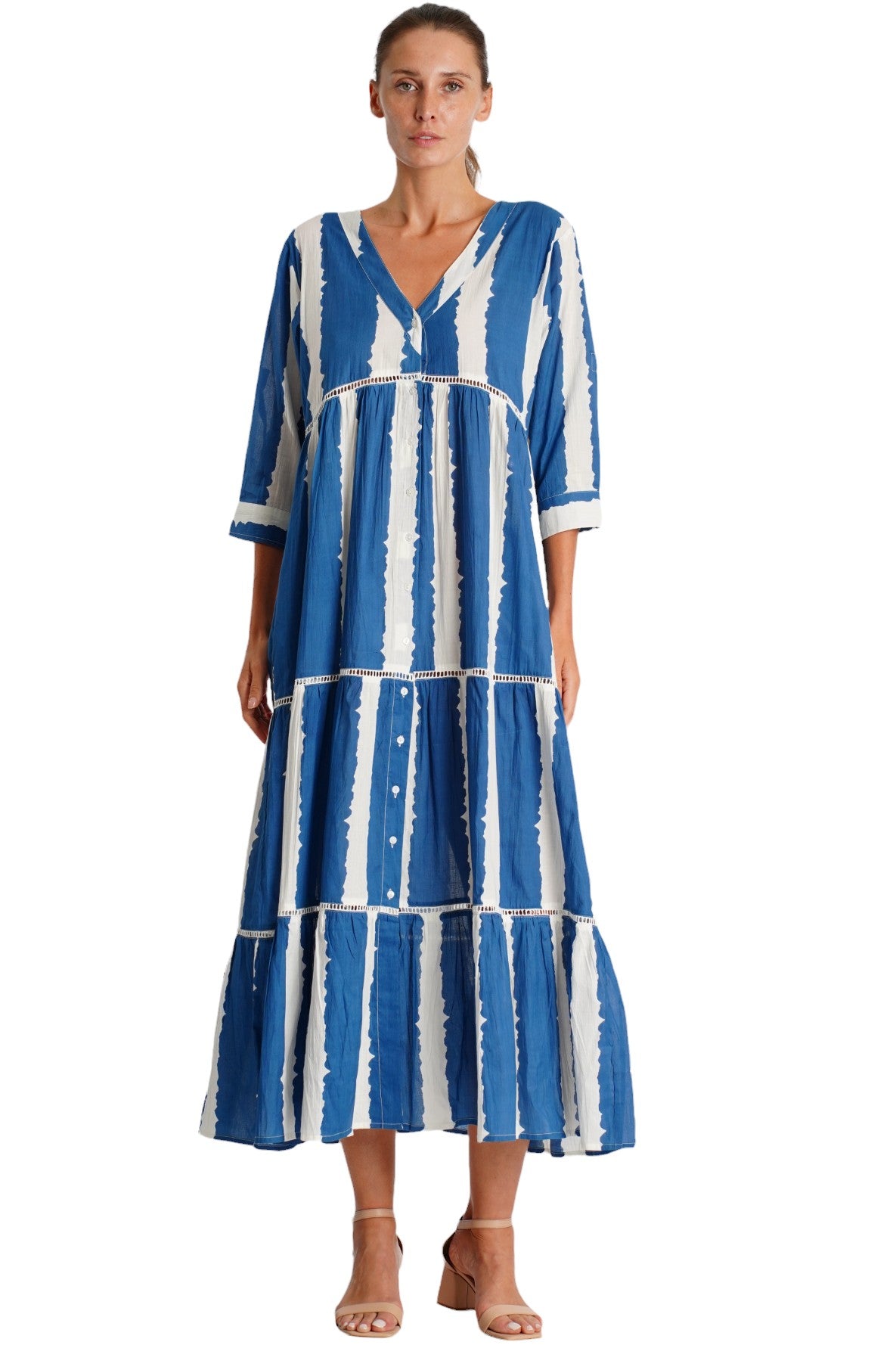 Riviera Striped Maxi