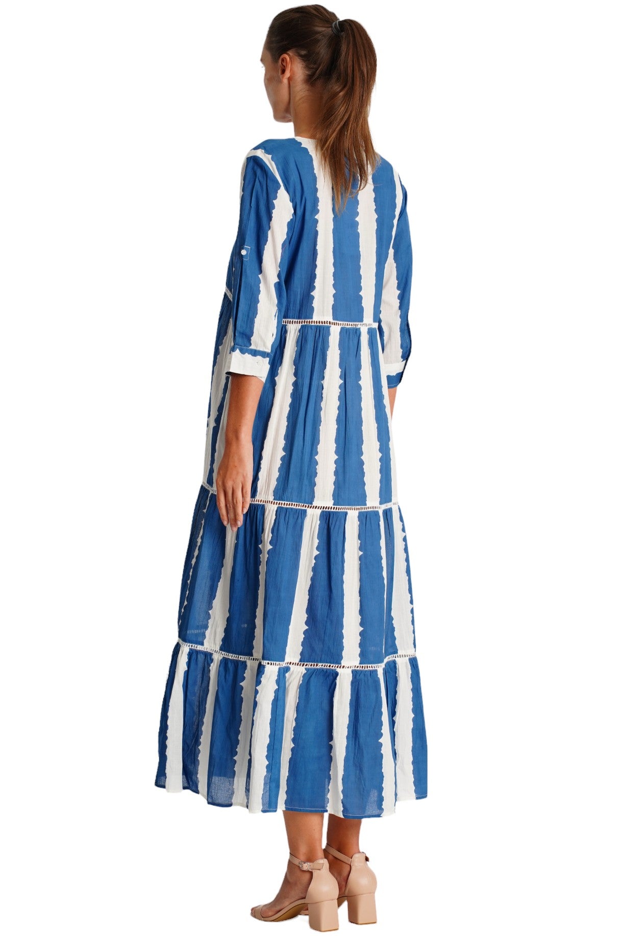 Riviera Striped Maxi