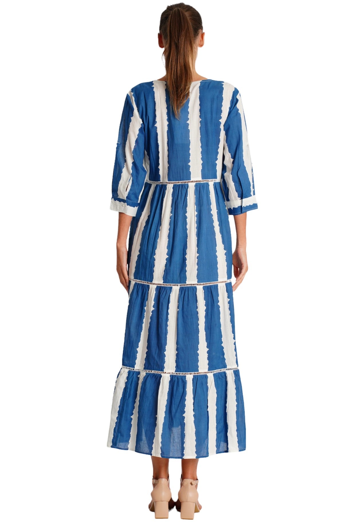 Riviera Striped Maxi