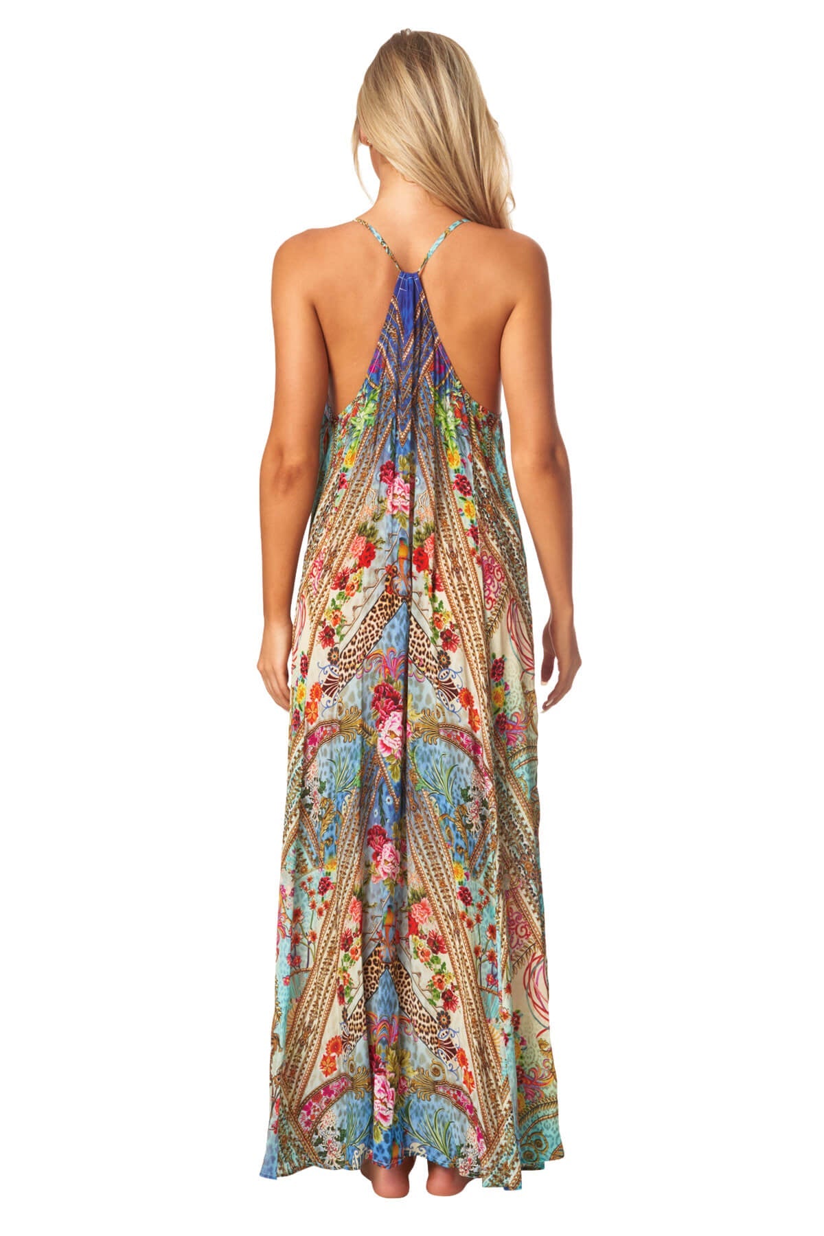 Power T-Back Maxi Dress