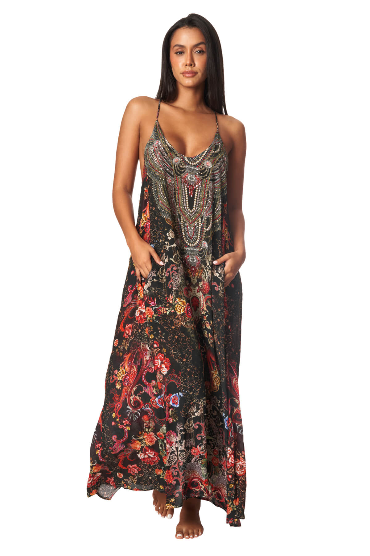 Loren T-Back Maxi Dress