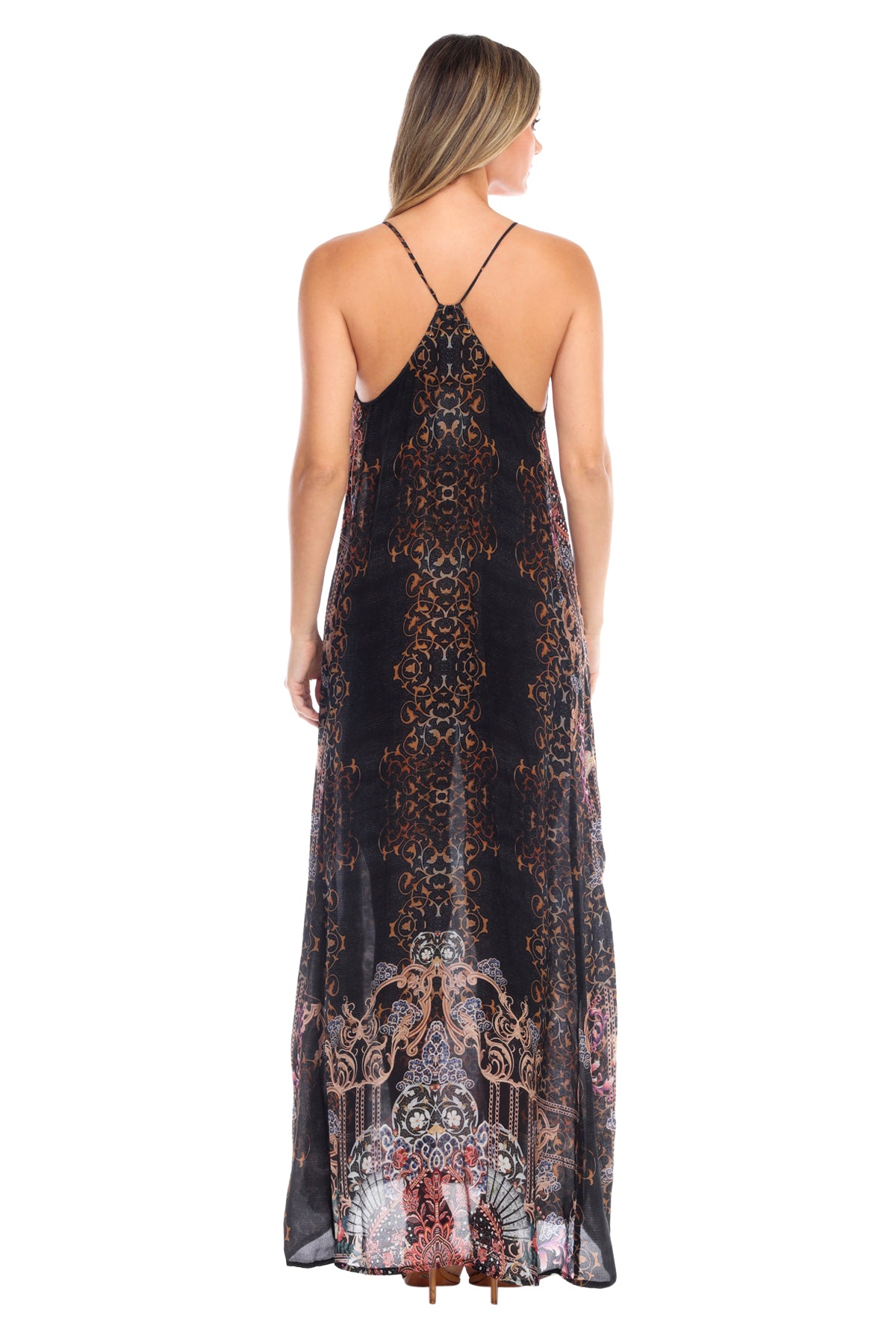 Kylie T-Back Maxi Dress