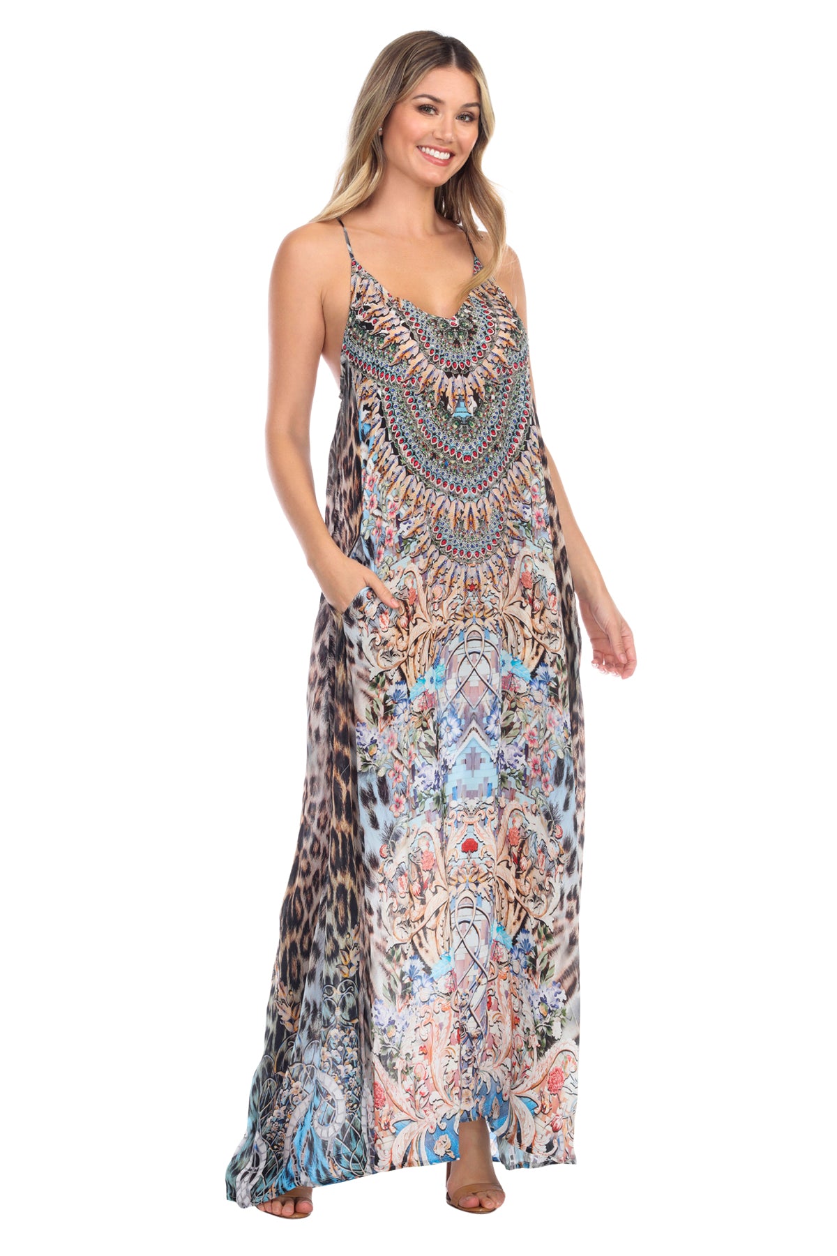 Beatrix T-Back Maxi Dress