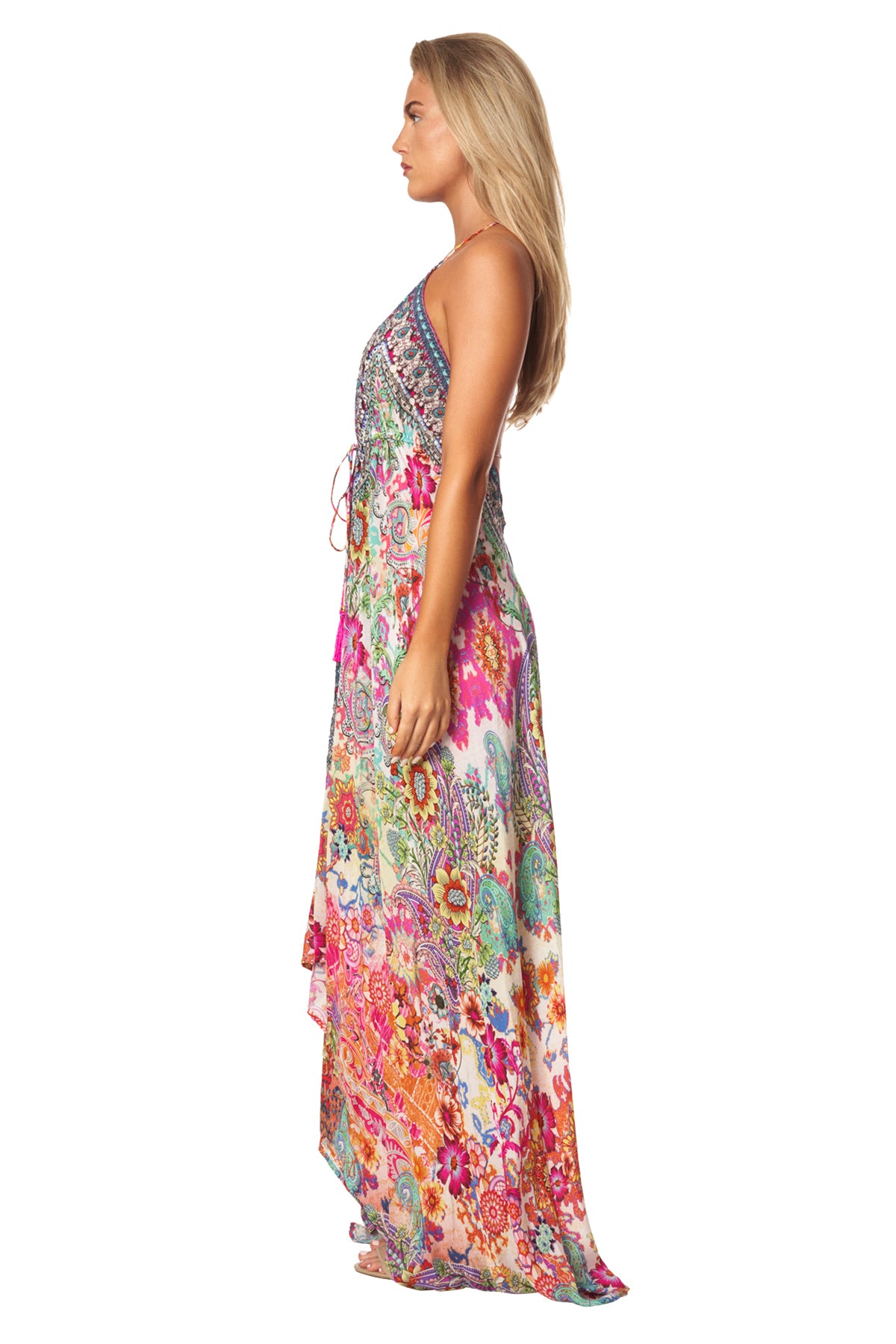 West Halter Maxi Dress