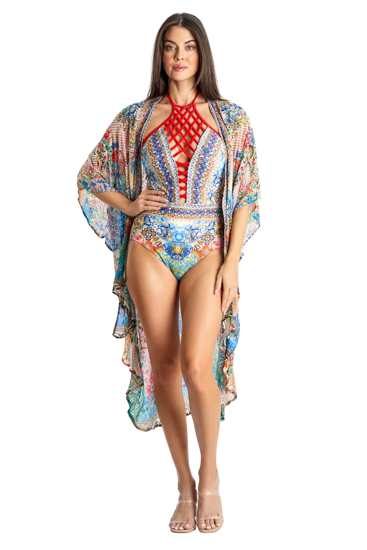 Ricka  High-Low Kimono