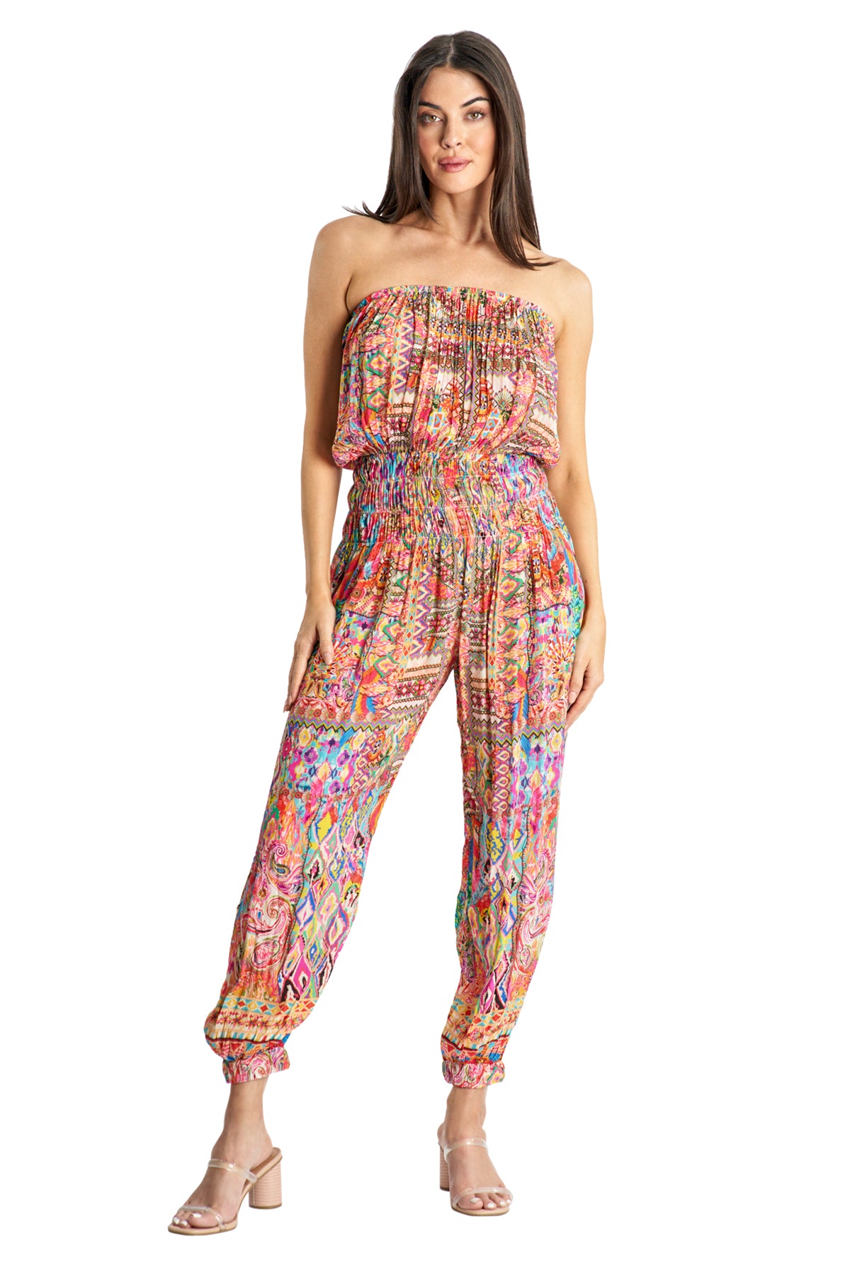 Chasing Dawn  Strapless Jumpsuit